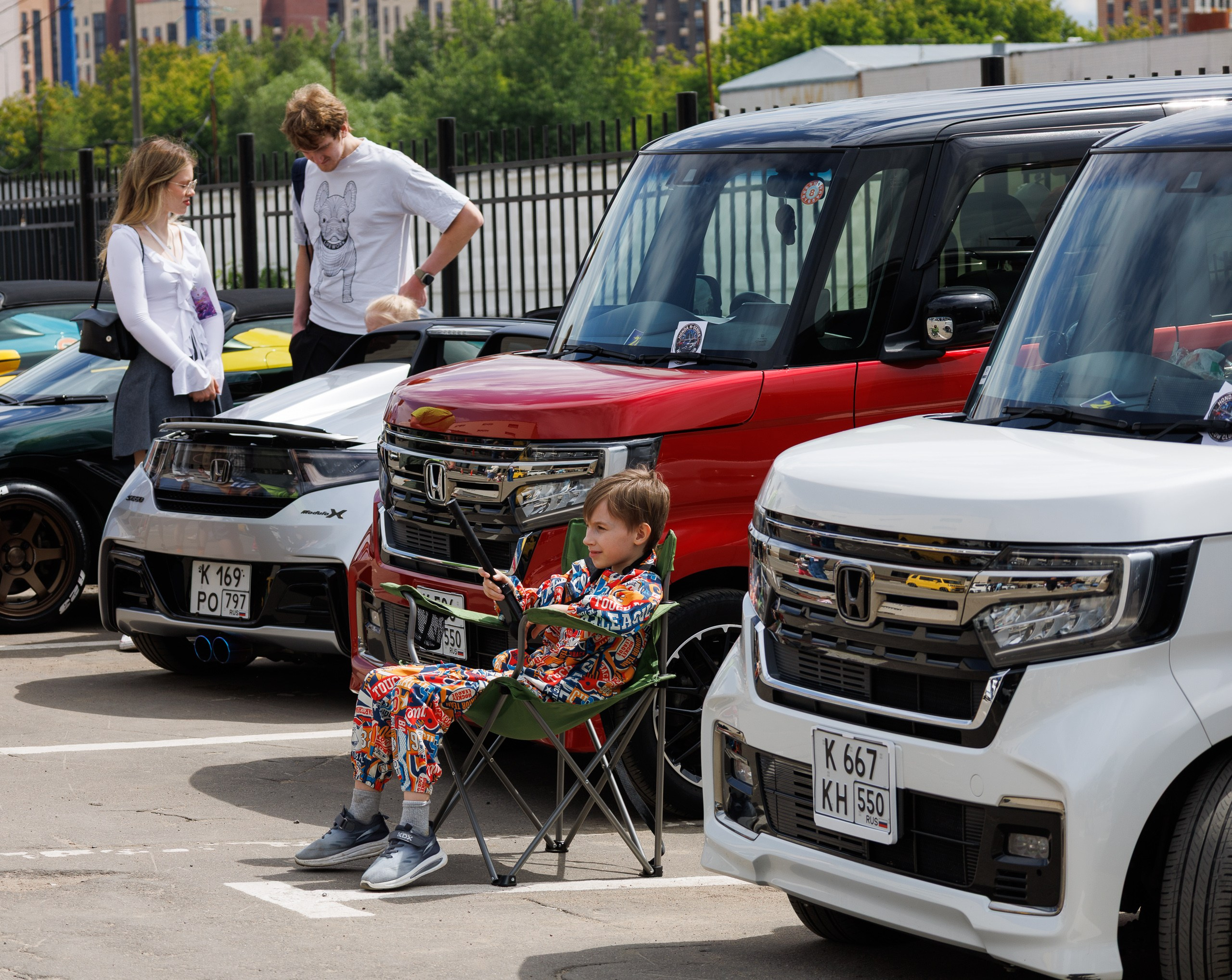 Репортажная съёмка автофестиваля K-Matsuri