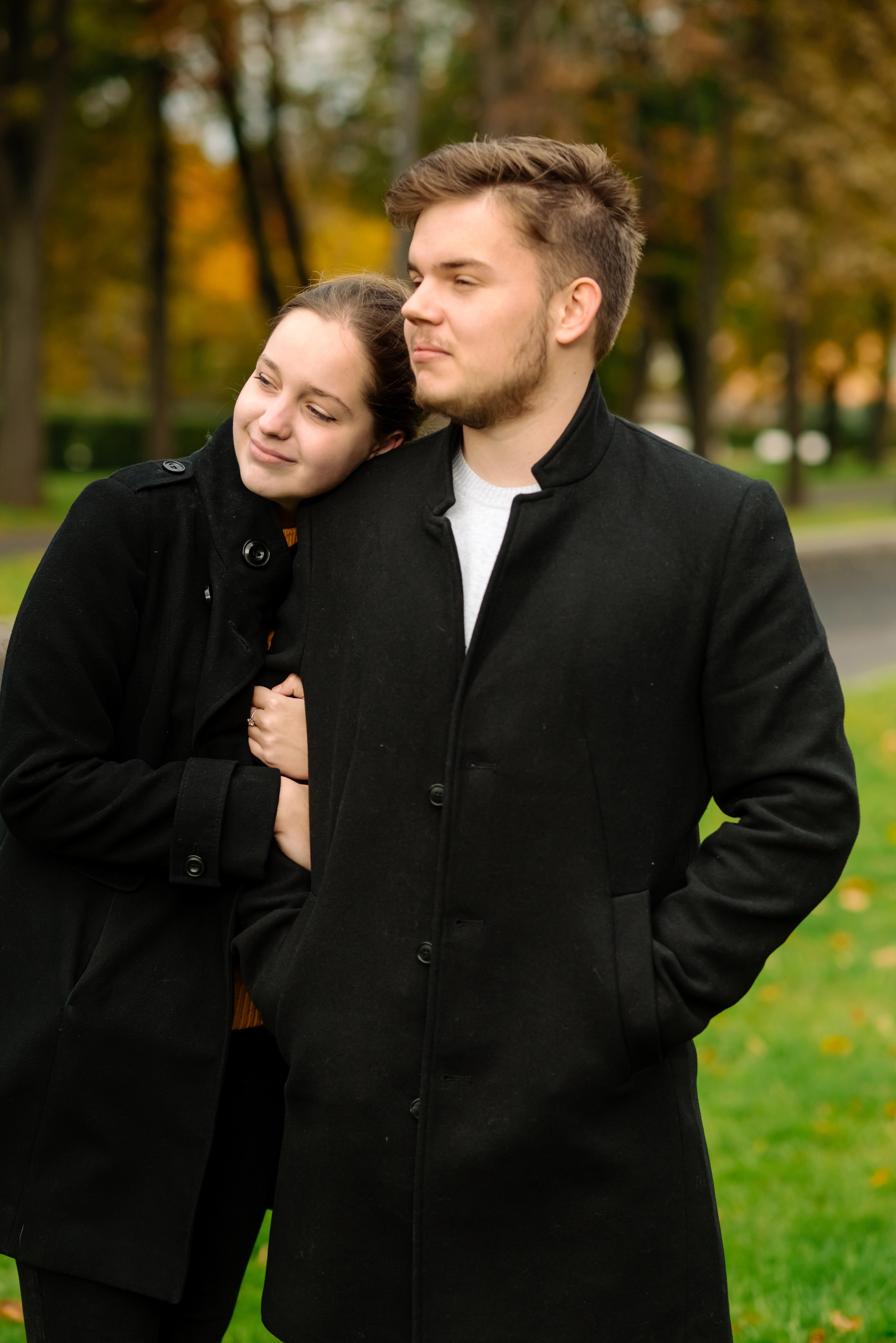 Осенняя фотосессия в Питере в Летнем саду и у Михайловского замка. Свадебный и сеейный фотограф в Санкт-Петербурге Елена Худякова