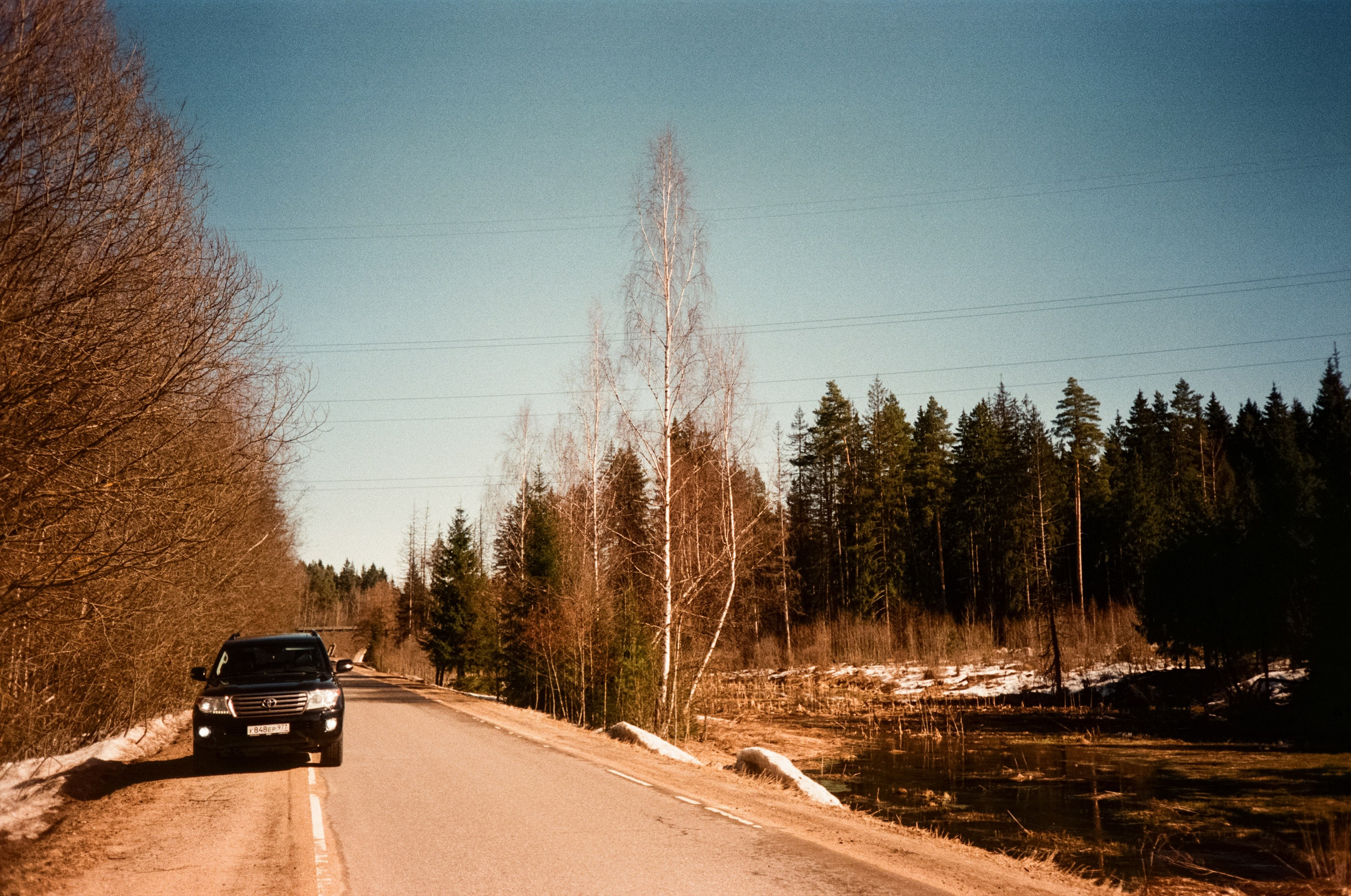 Ricoh FF-300D / Fujifilm X-tra 400 (просрочка) / Лукино март 2024 г