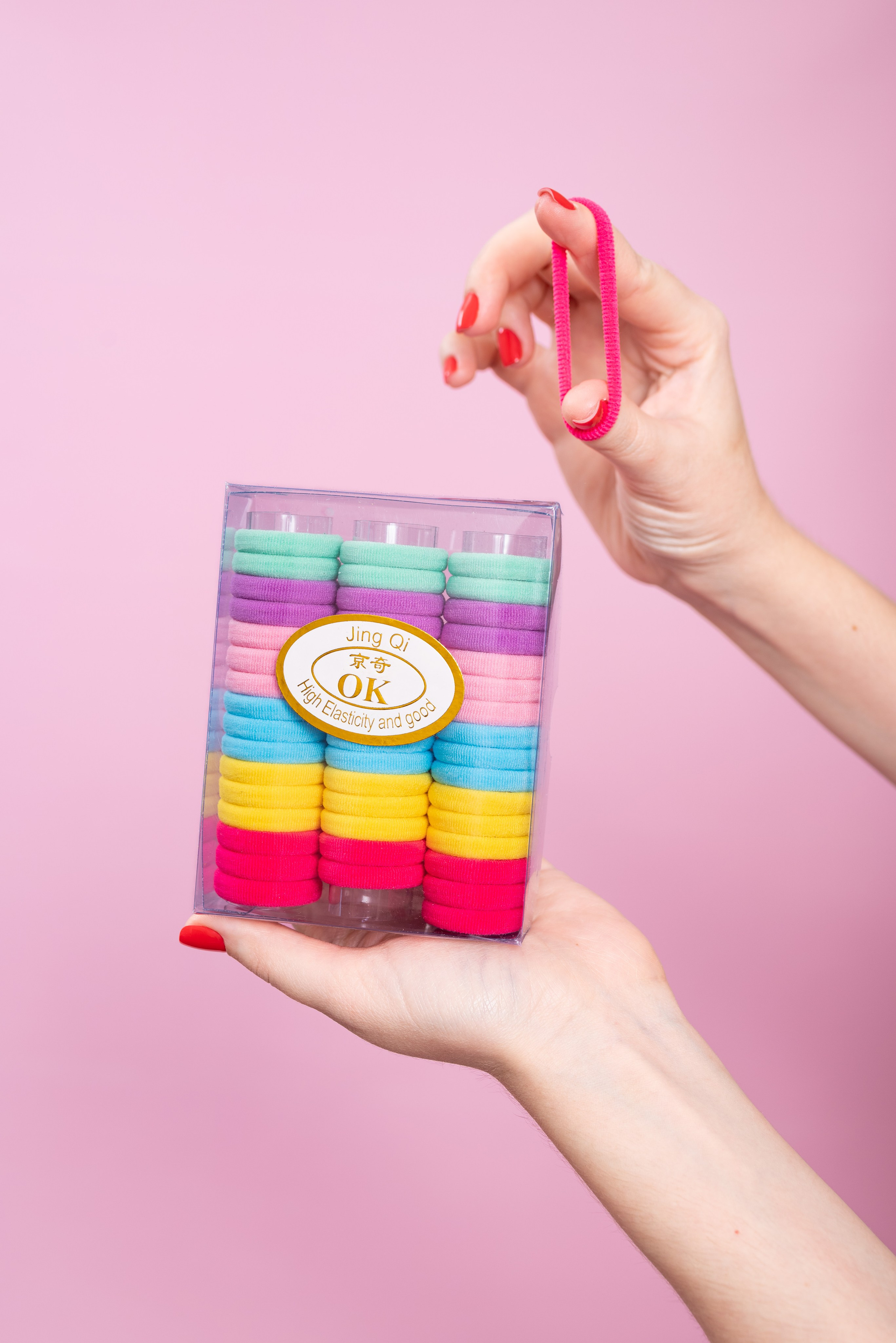 Резинки для волос. Предметный фотограф, фото для маркетплейсов Пятигорск, КМВ