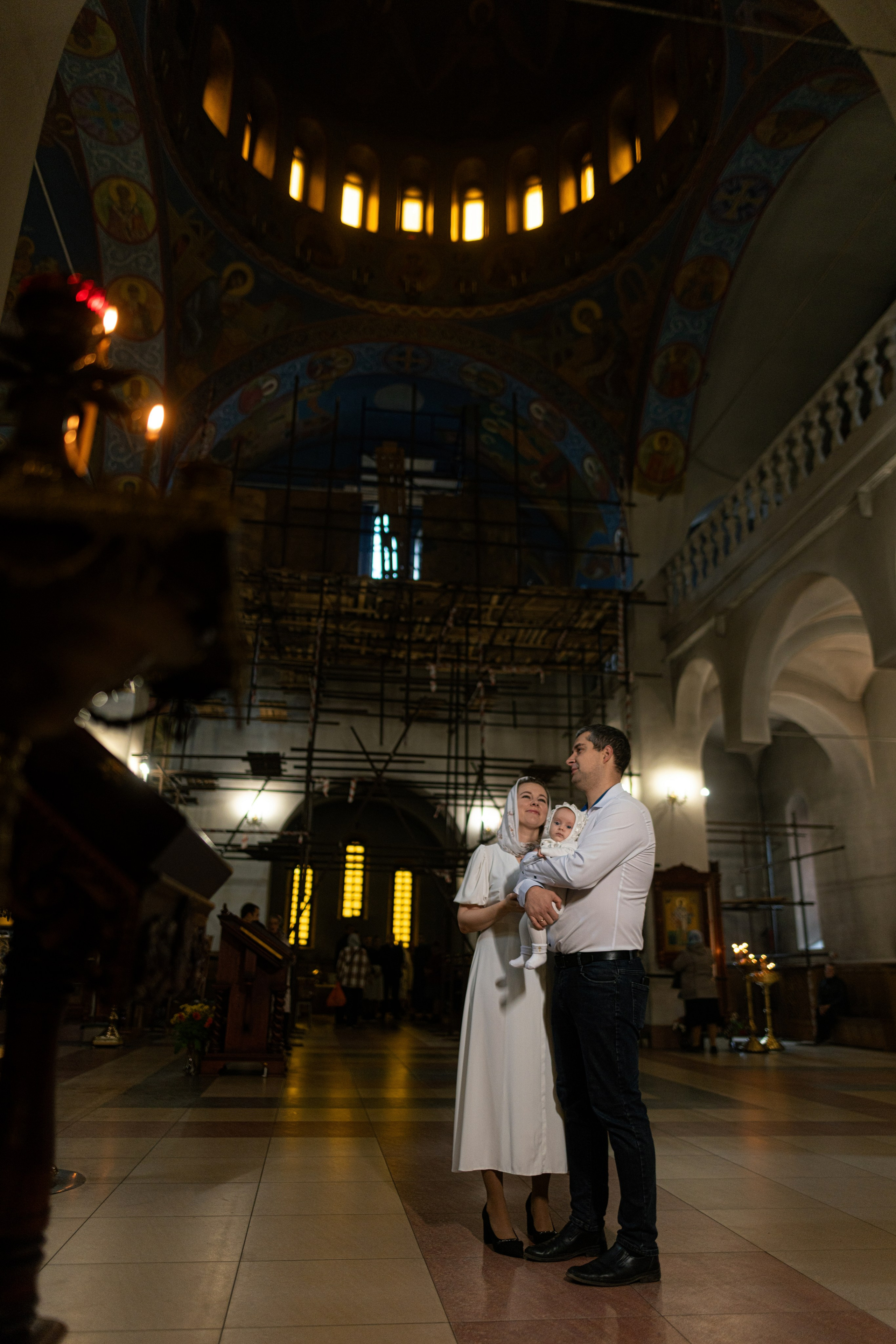 Крещение Алины. Дмитрий Шульгин, портретный фотограф в Воронеже