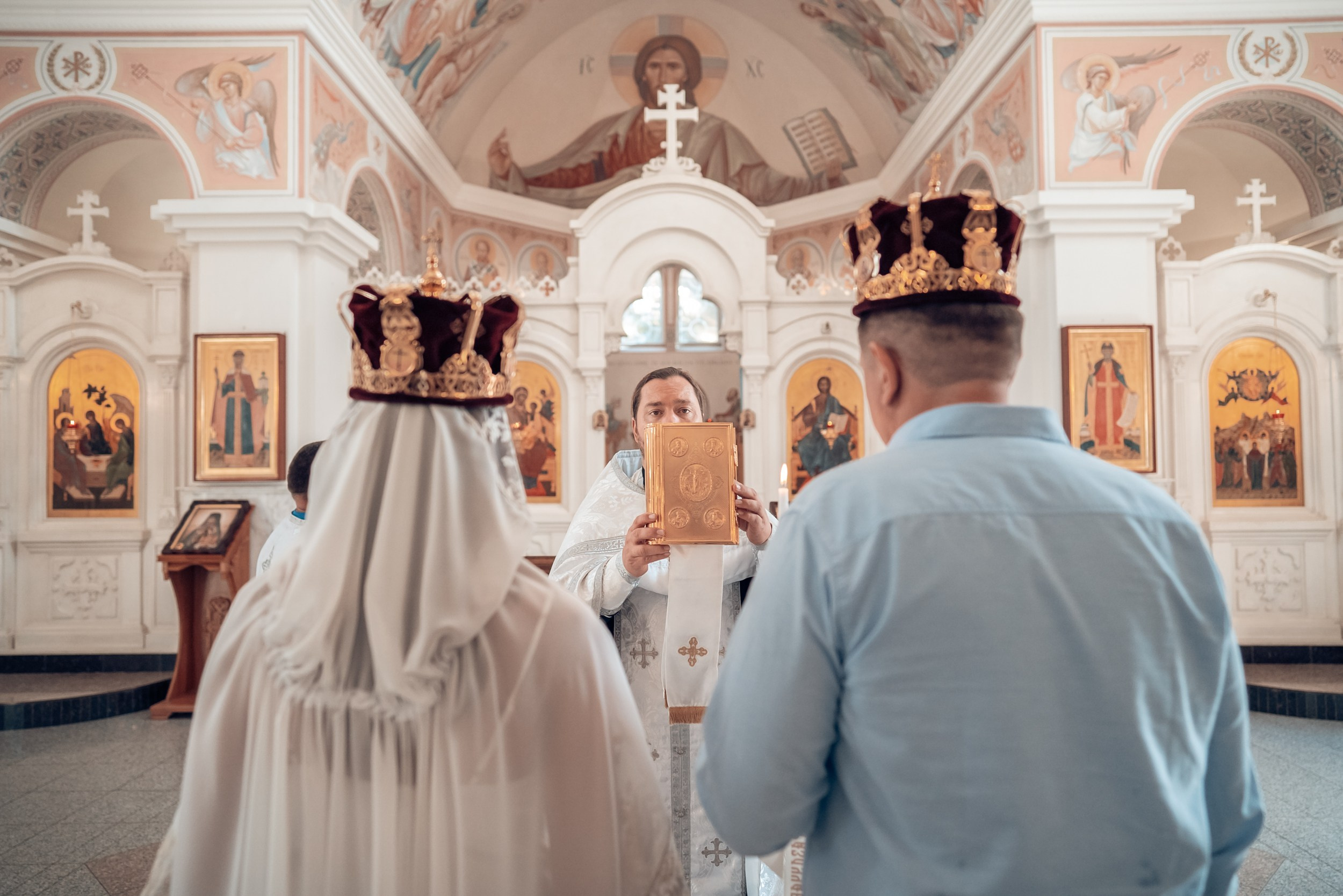 Венчание в храме Вознесения Господне г. Севастополь. Церковный фотограф Севастополь