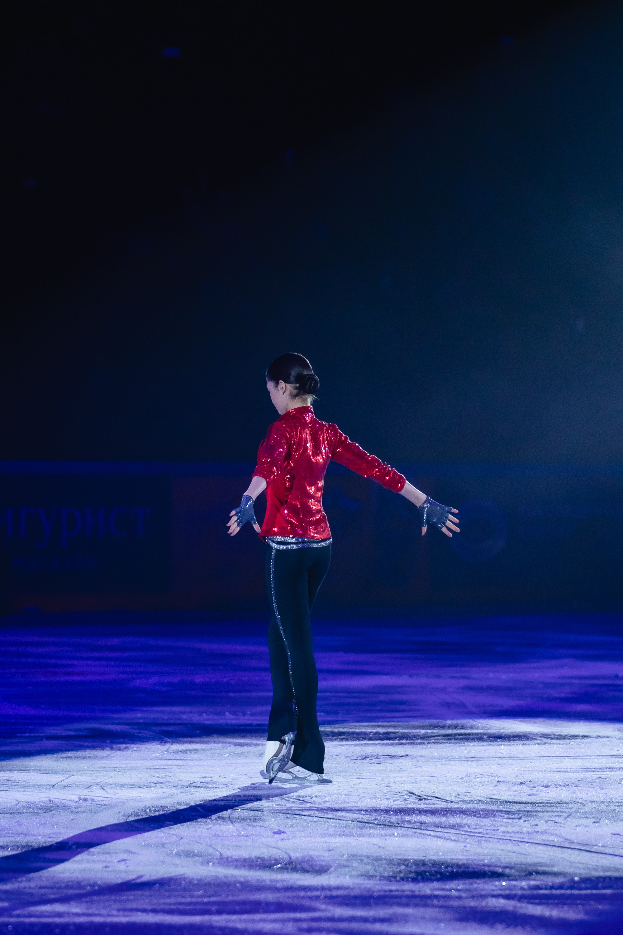 Шоу «Чемпионы на льду» в Новосибирске. Воробьева Ксения — Спортивный и танцевальный фотограф Новосибирск