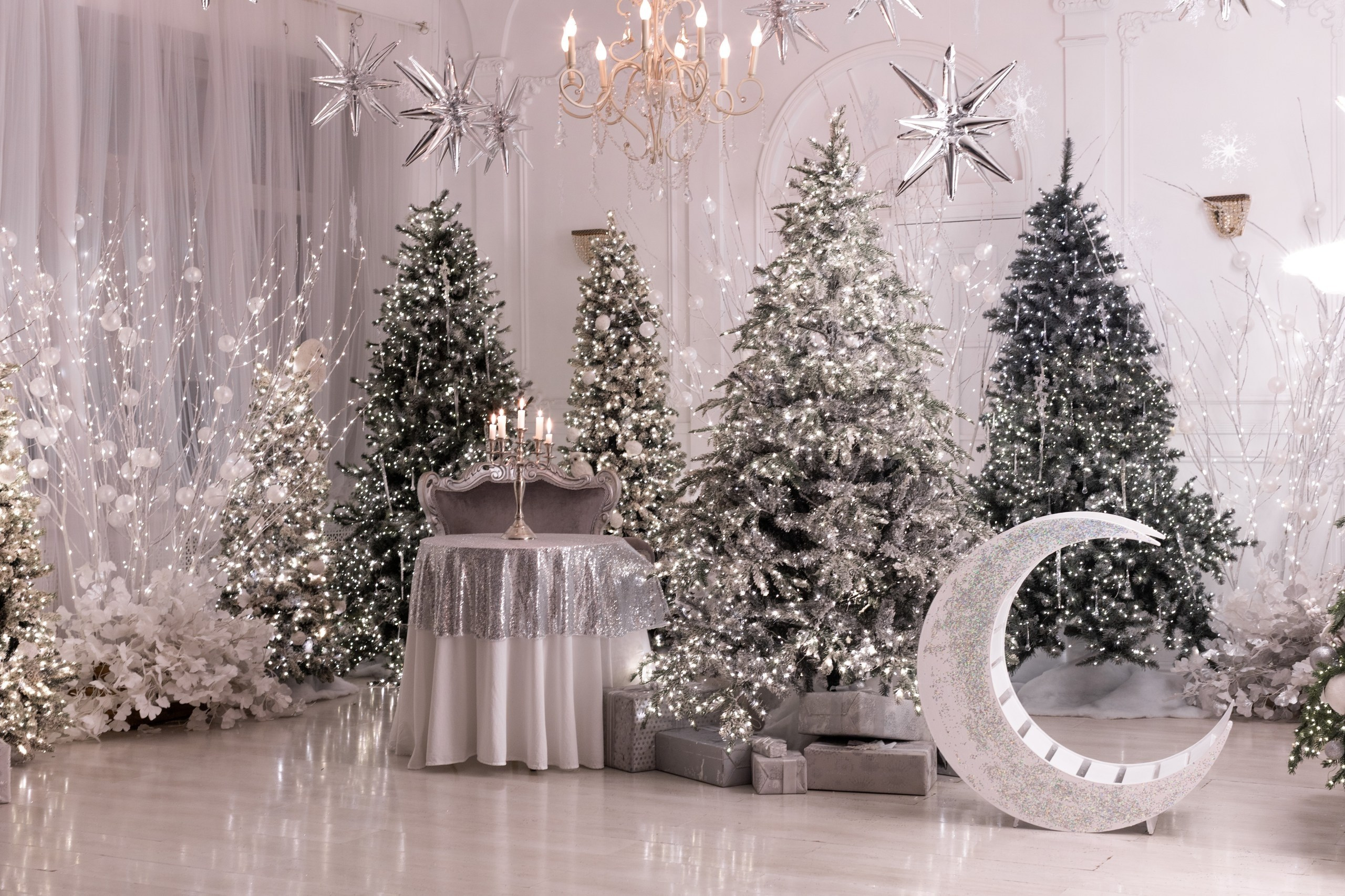 Новогодние студии Нск. Виктория Файфер| фотограф Новосибирск