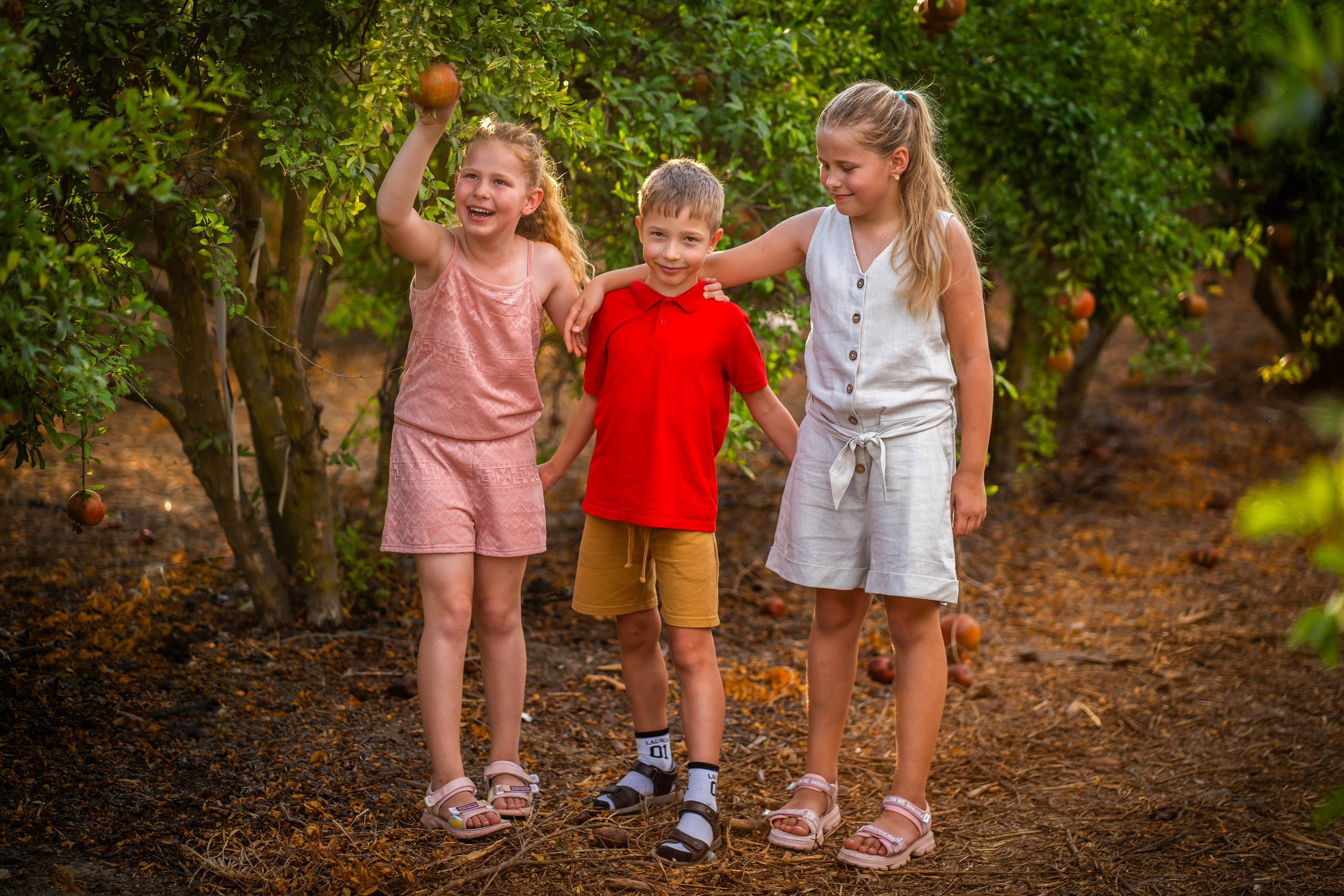 Гранатовый сад. Семейный и детский фотограф в Израиле и Москве Дорошок Надя