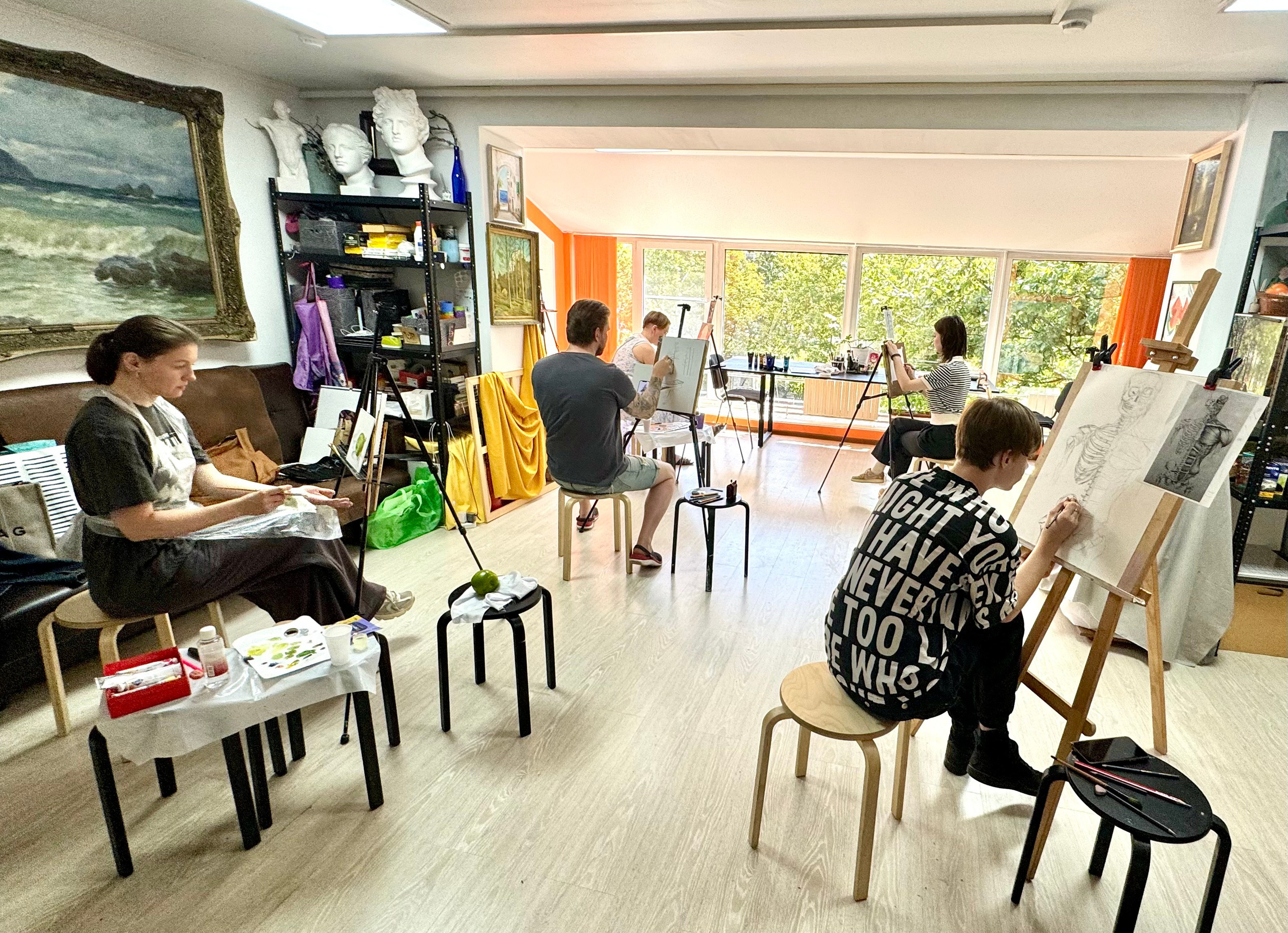 Арт-вечеринки и мастер-классы в Москве для взрослых и детей