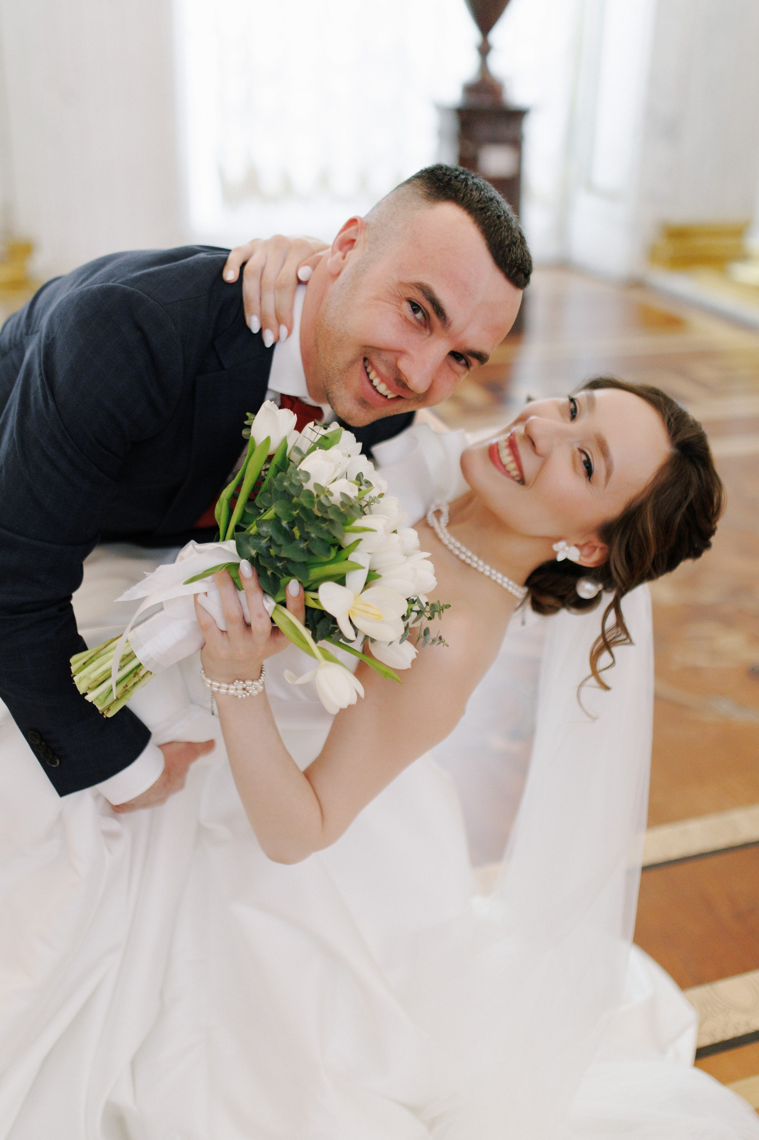 Свадьба ранней весной в Питере. Свадебный фотограф СПБ