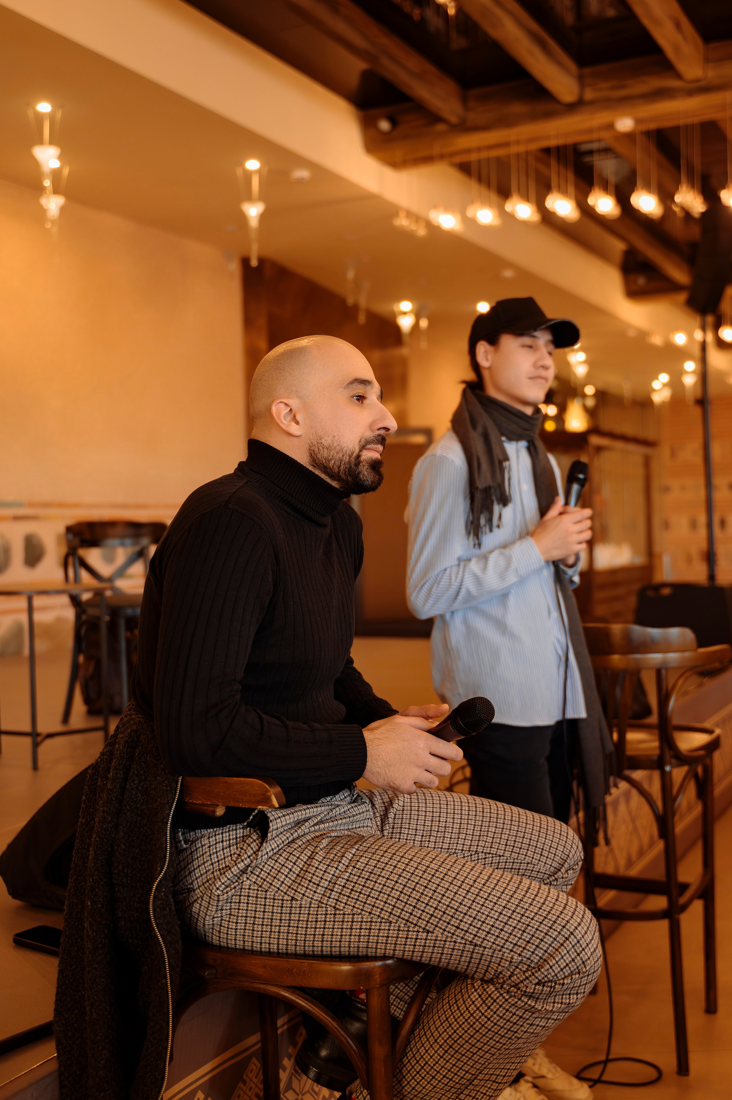 ФАН встреча участников проекта FACTOR.BY: Ибрагима Карасова и Шамхала Хачатуряна. Фотограф Беларусь — Ольга Шаповалова (Жардецкая)