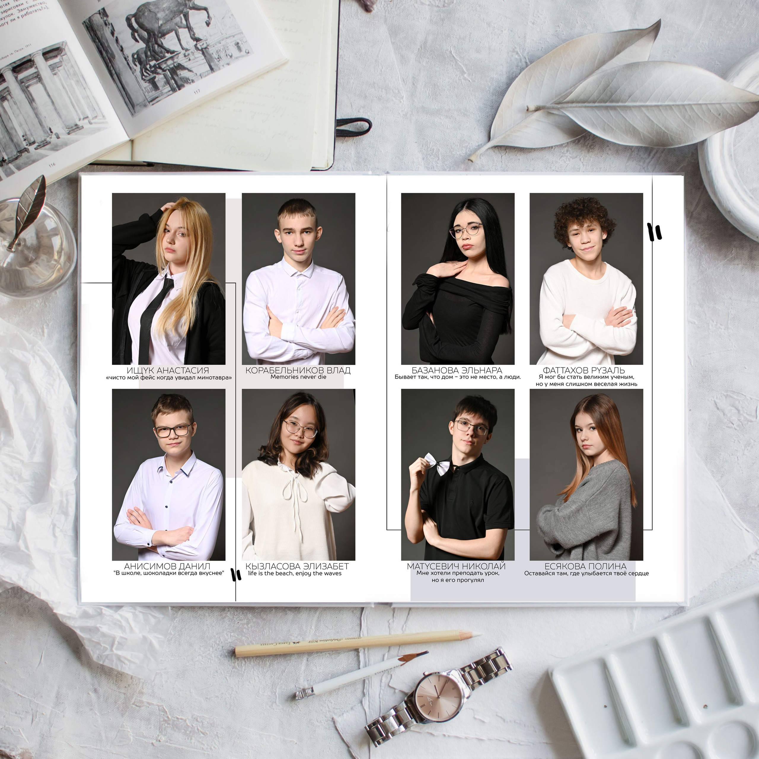 Выпускной альбом «Статус». Выпускные альбомы для детских садов и школ в Норильске