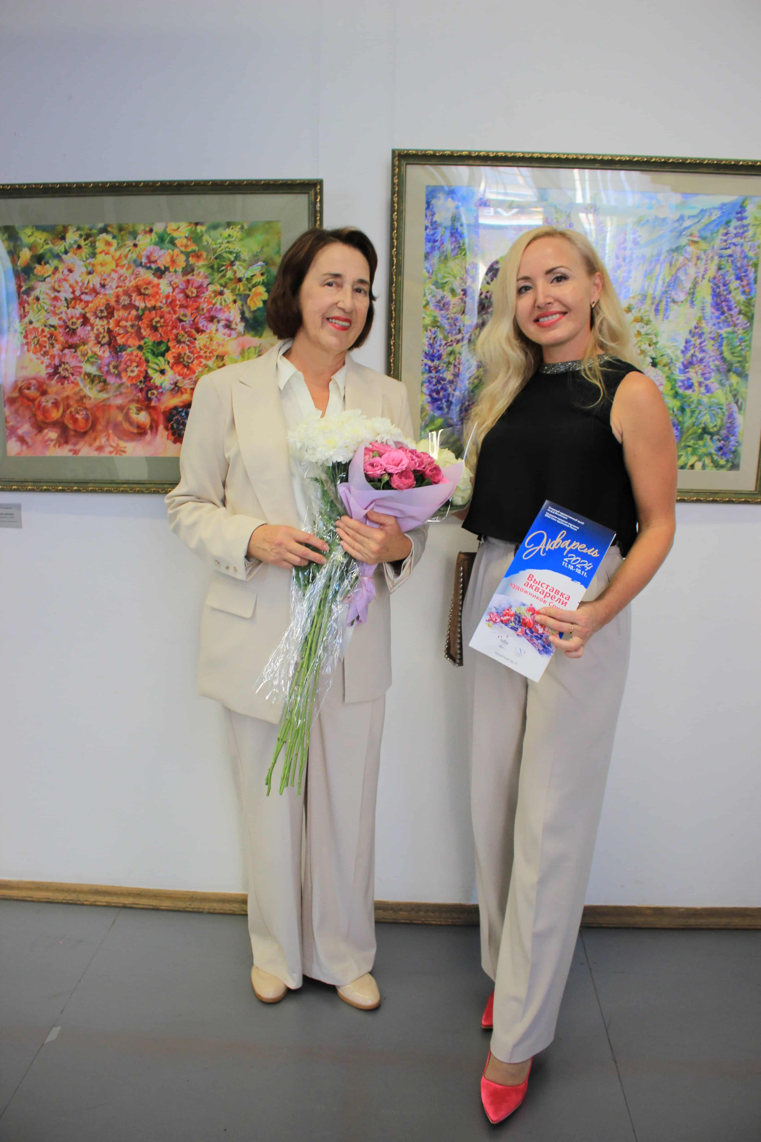 АКВАРЕЛЬ 2024 выставка. Свет акварели Галины Поплавской