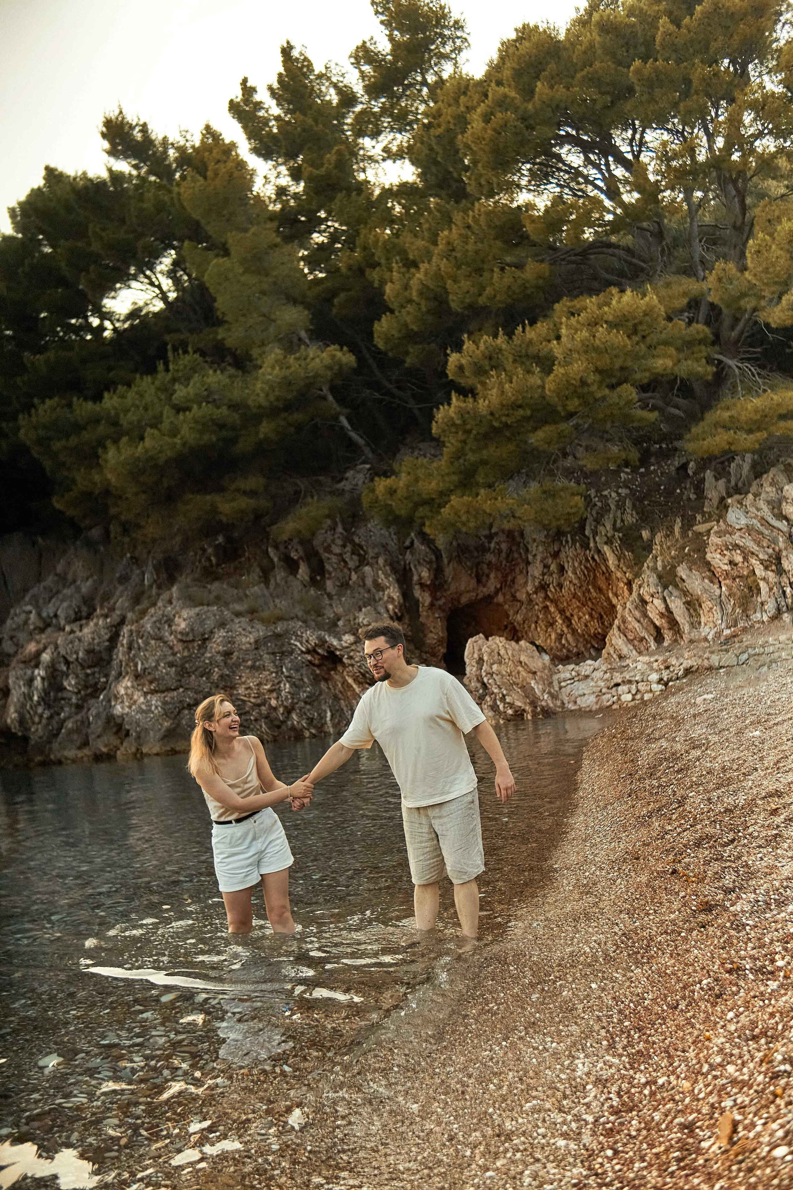 Фотосессия на Свети Стефан — романтика и стиль у моря | Фотограф в Черногории