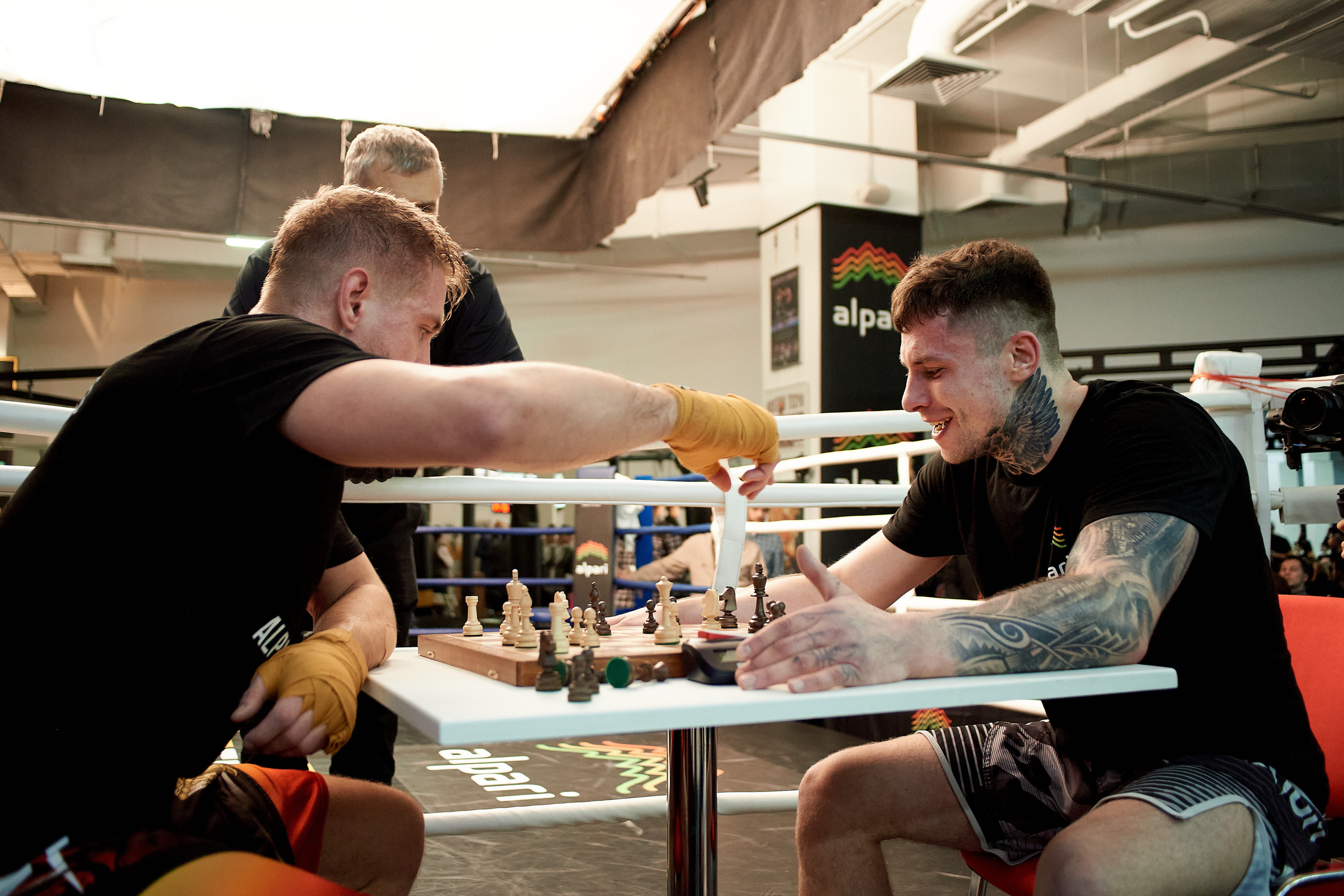 ШахБокс. Reportage event photographer in Moscow Alexander Gladkiy