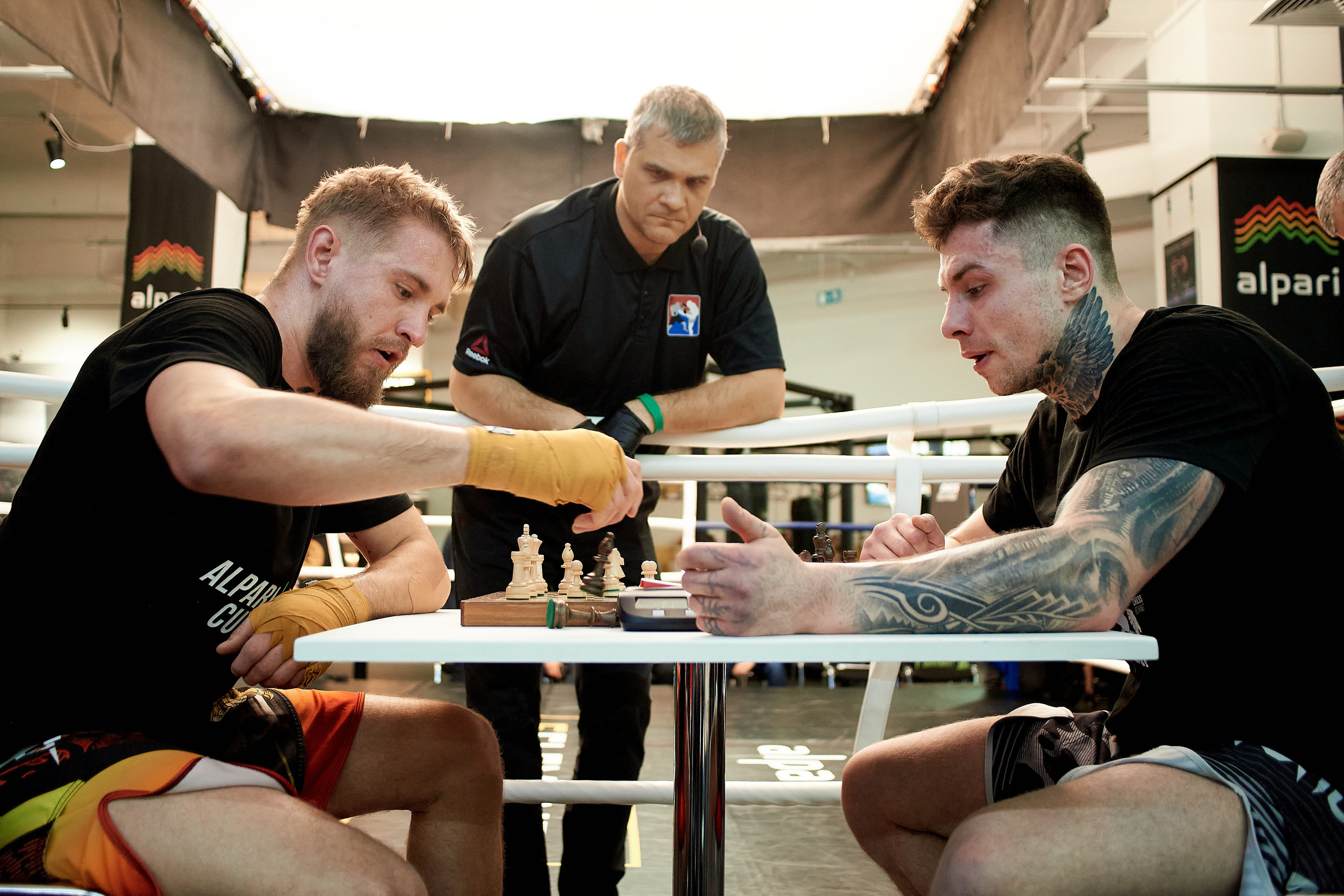 ШахБокс. Reportage event photographer in Moscow Alexander Gladkiy