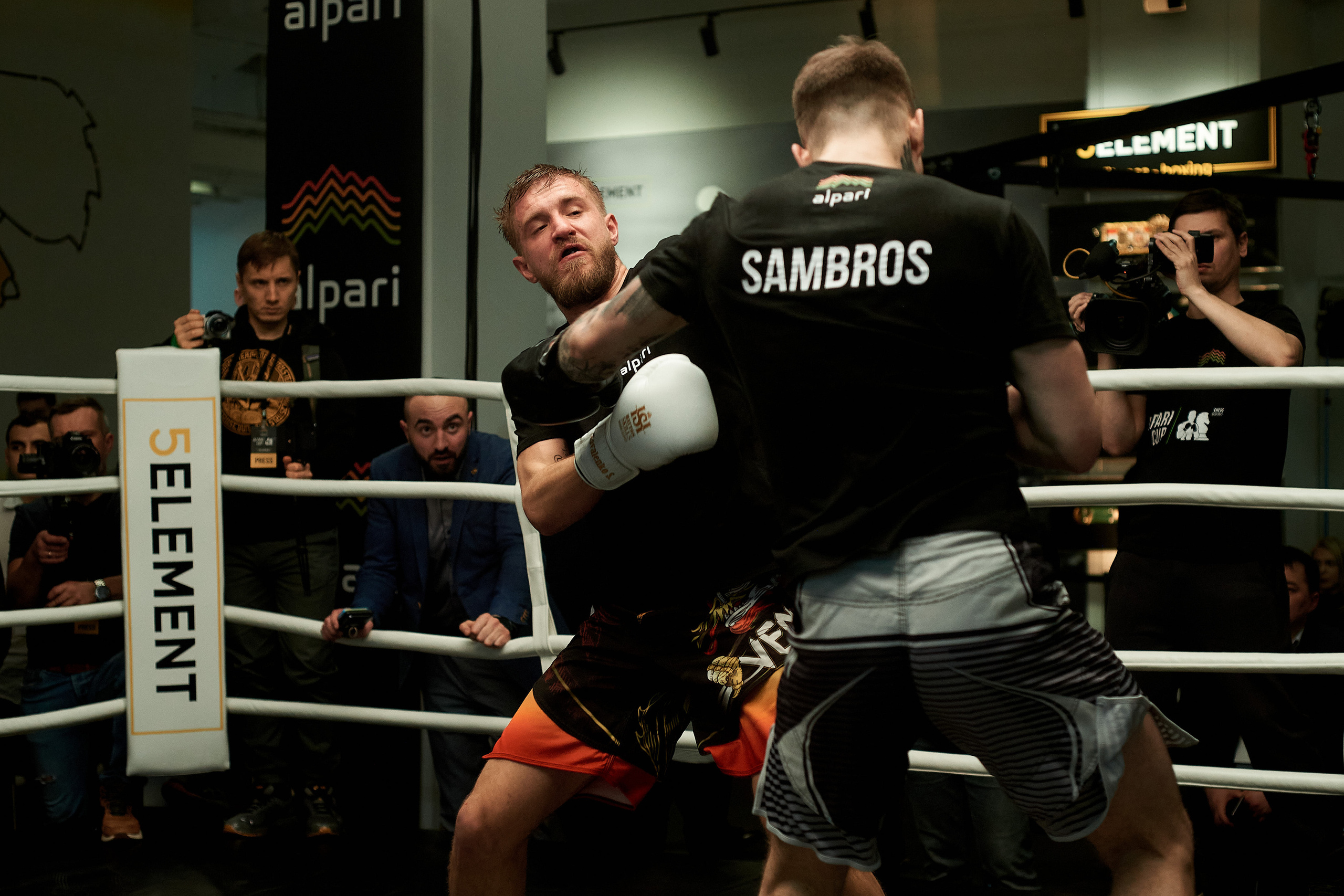 ШахБокс. Reportage event photographer in Moscow Alexander Gladkiy