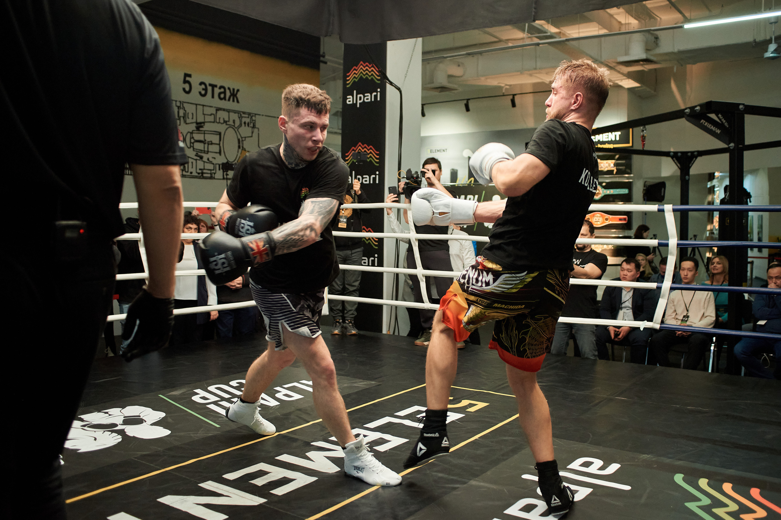 ШахБокс. Reportage event photographer in Moscow Alexander Gladkiy