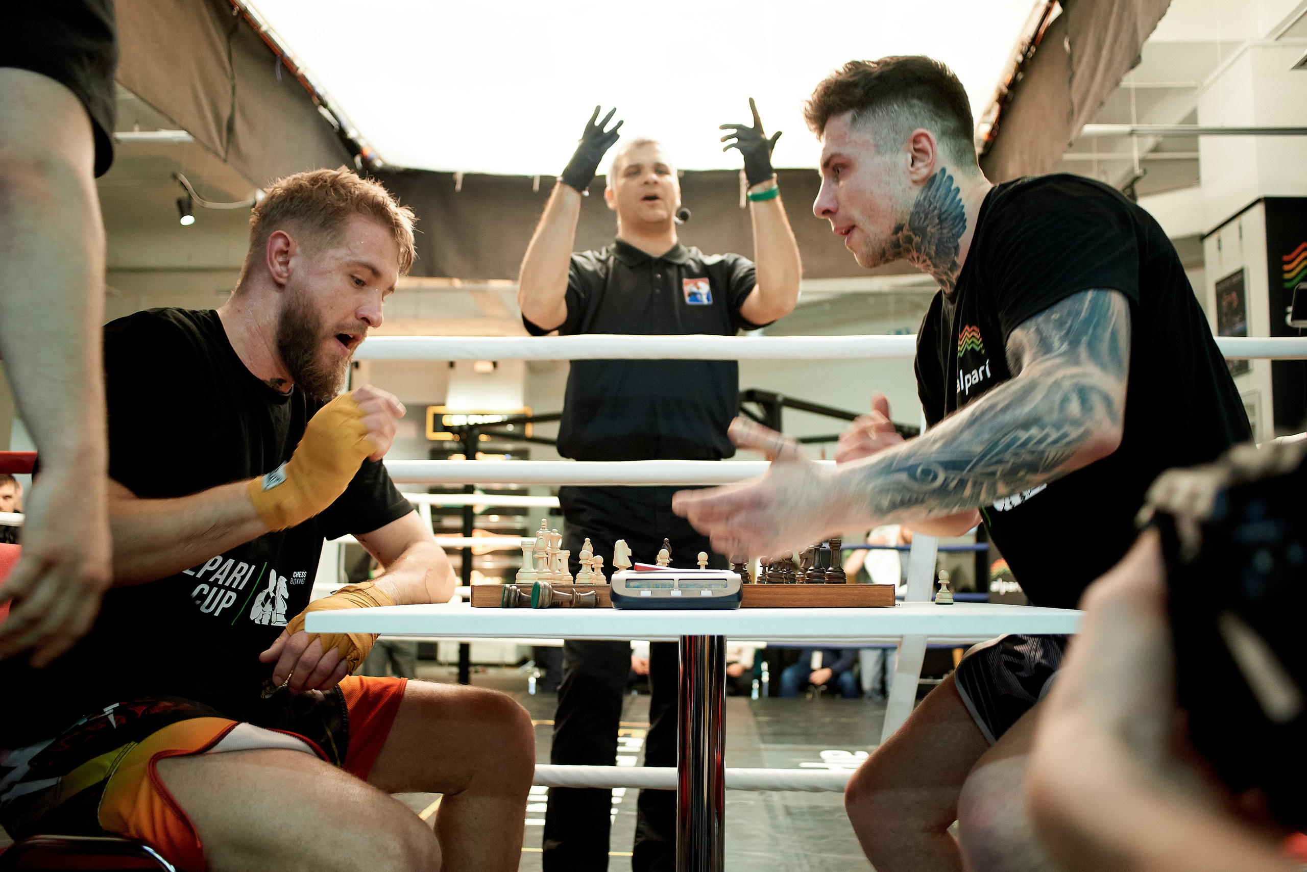 ШахБокс. Reportage event photographer in Moscow Alexander Gladkiy