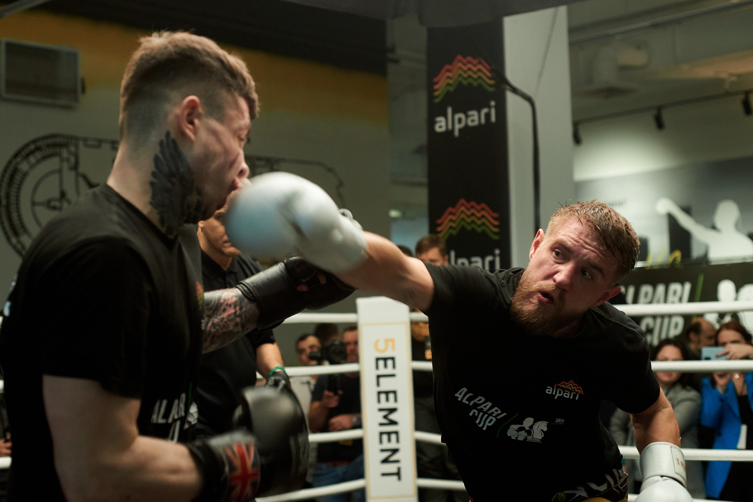 ШахБокс. Reportage event photographer in Moscow Alexander Gladkiy