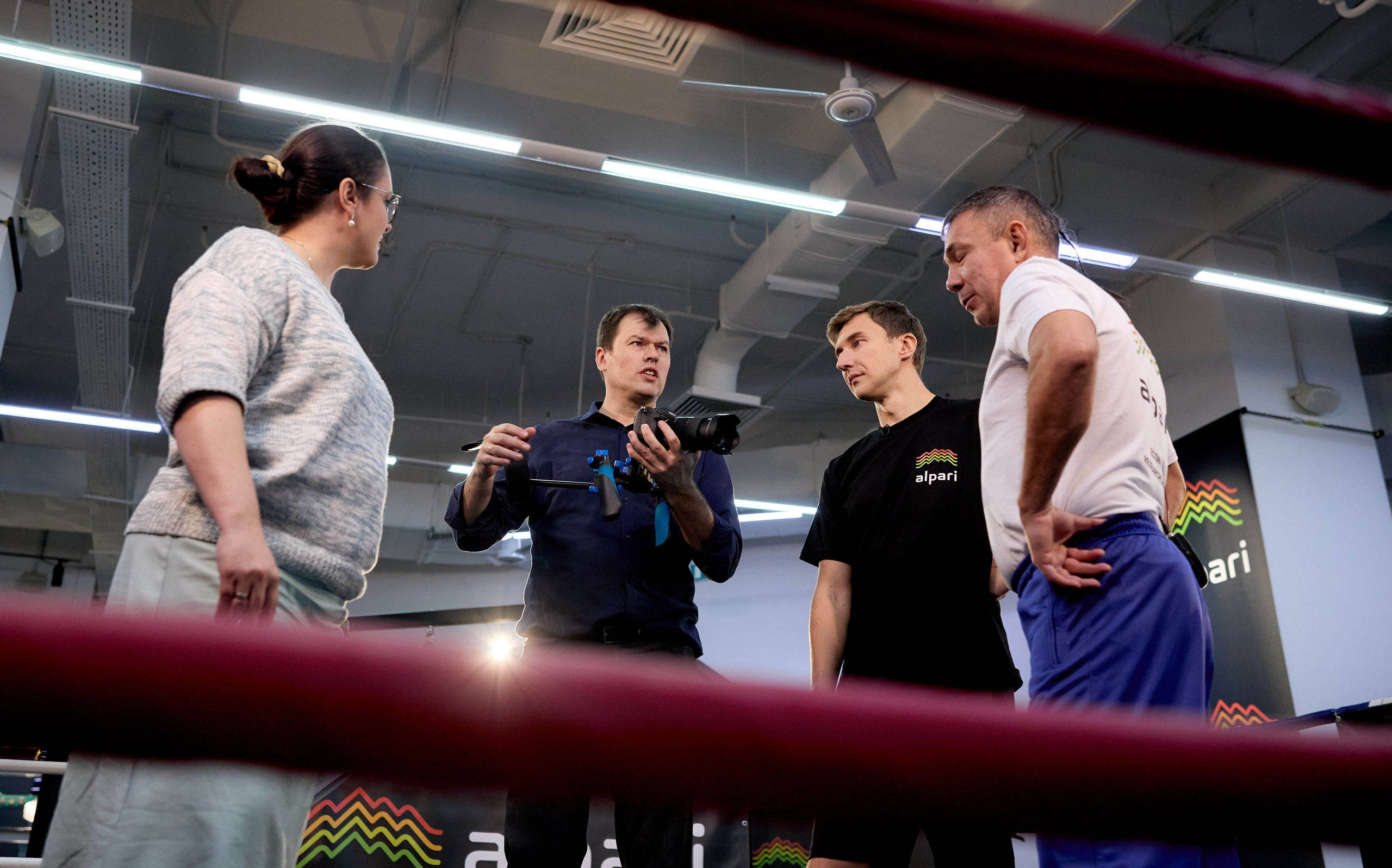 ШахБокс. Reportage event photographer in Moscow Alexander Gladkiy