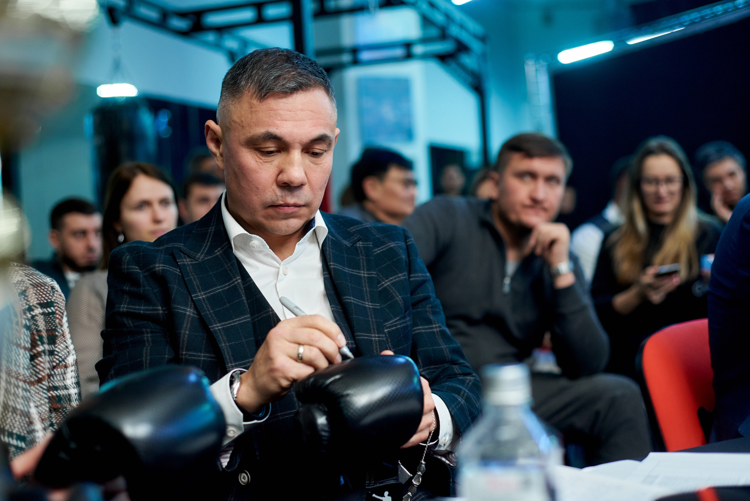 ШахБокс. Reportage event photographer in Moscow Alexander Gladkiy