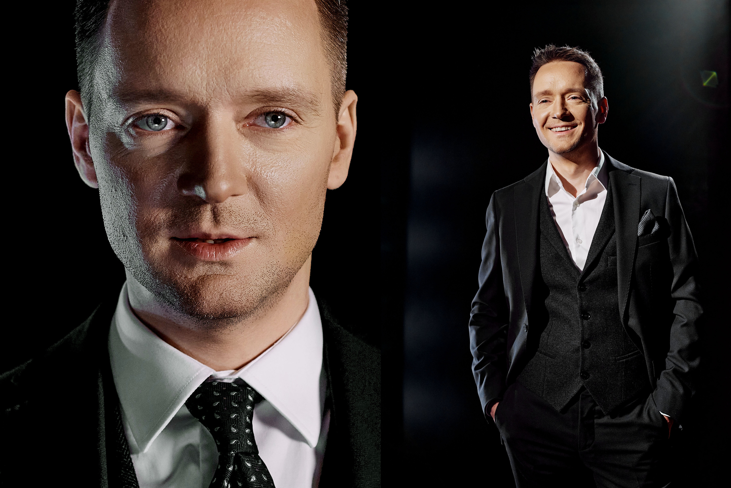 Бизнес портрет для руководителя в фотостудии. Деловая фотосессия в Москве. Фотограф Александр Гладкий.