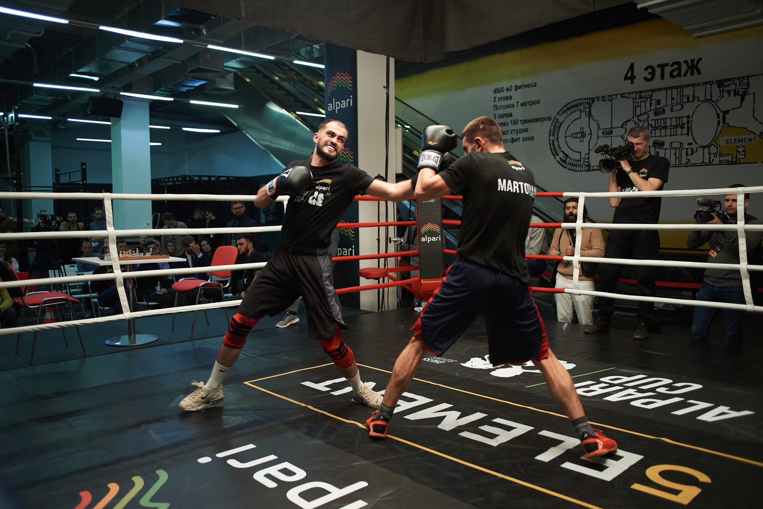 ШахБокс. Reportage event photographer in Moscow Alexander Gladkiy