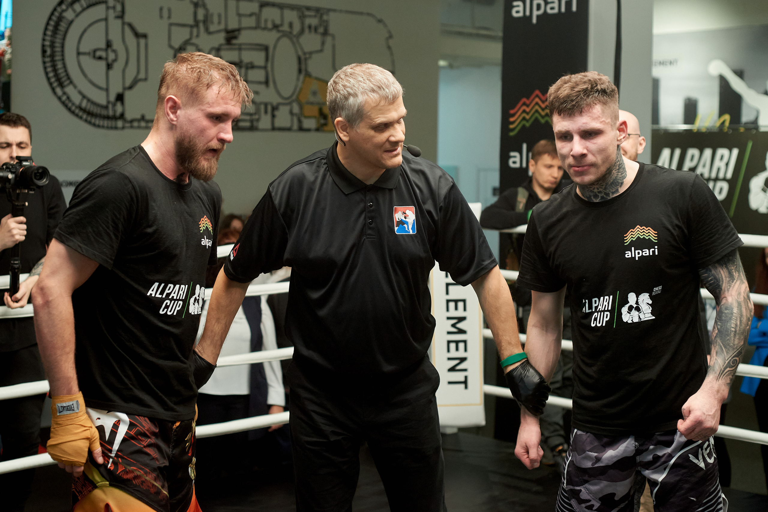 ШахБокс. Reportage event photographer in Moscow Alexander Gladkiy