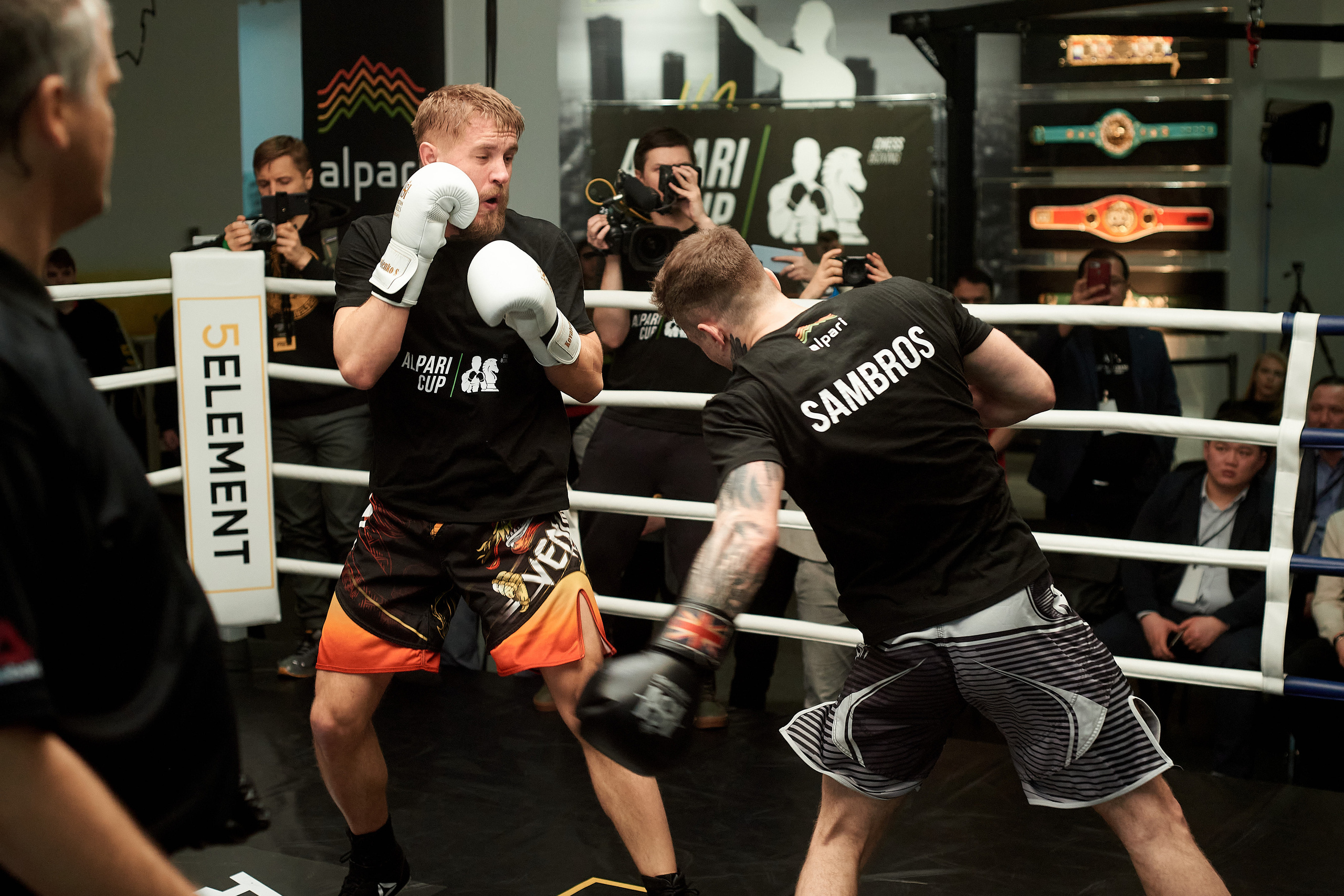 ШахБокс. Reportage event photographer in Moscow Alexander Gladkiy