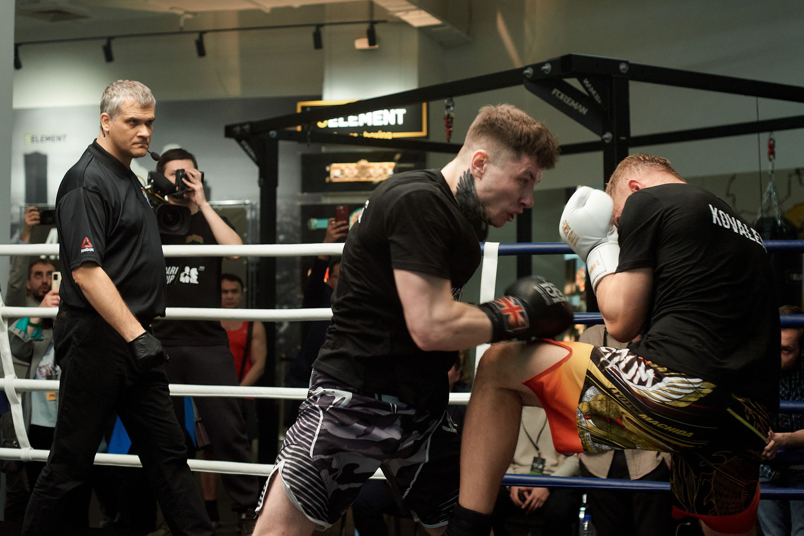 ШахБокс. Reportage event photographer in Moscow Alexander Gladkiy