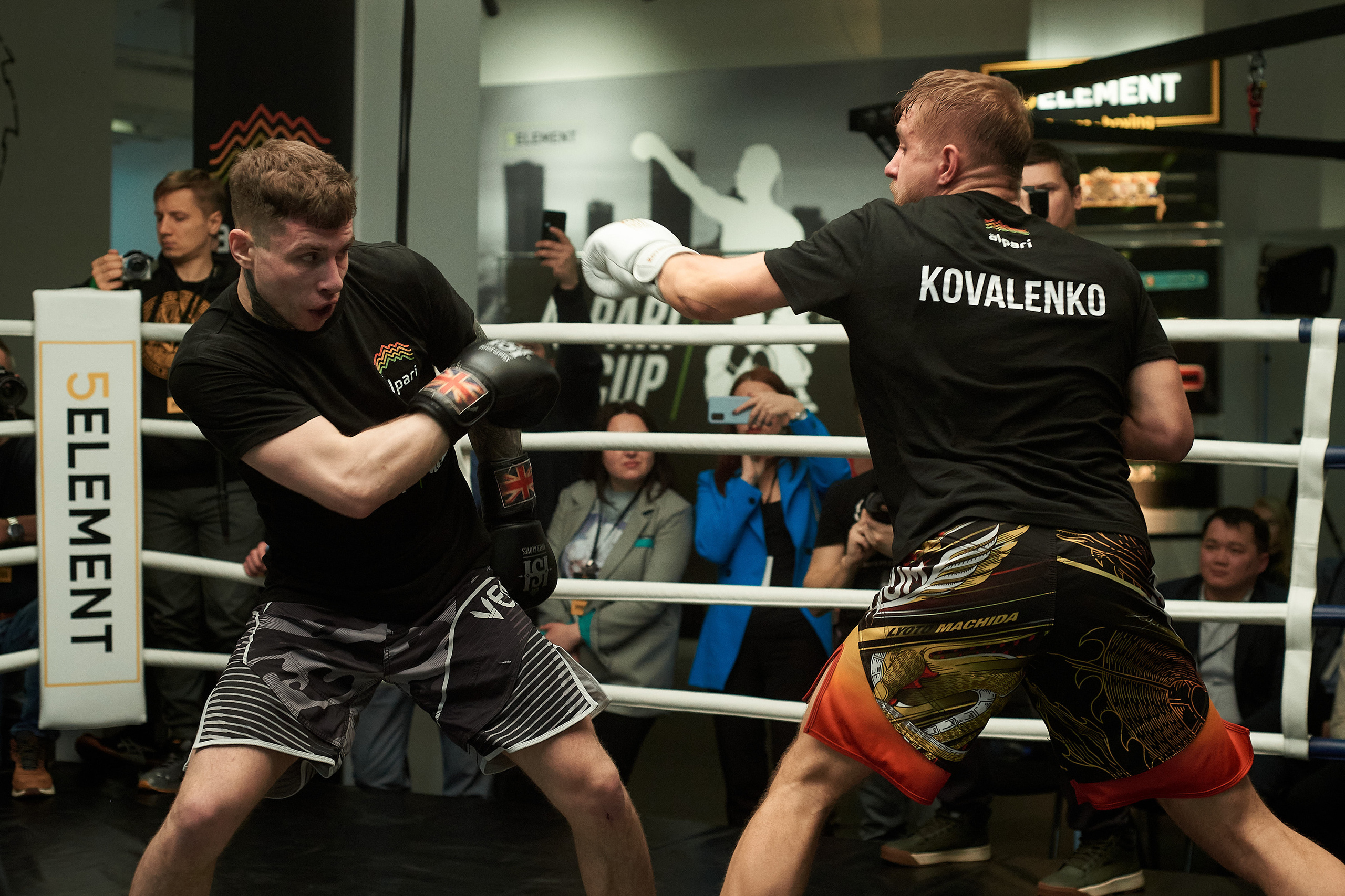 ШахБокс. Reportage event photographer in Moscow Alexander Gladkiy