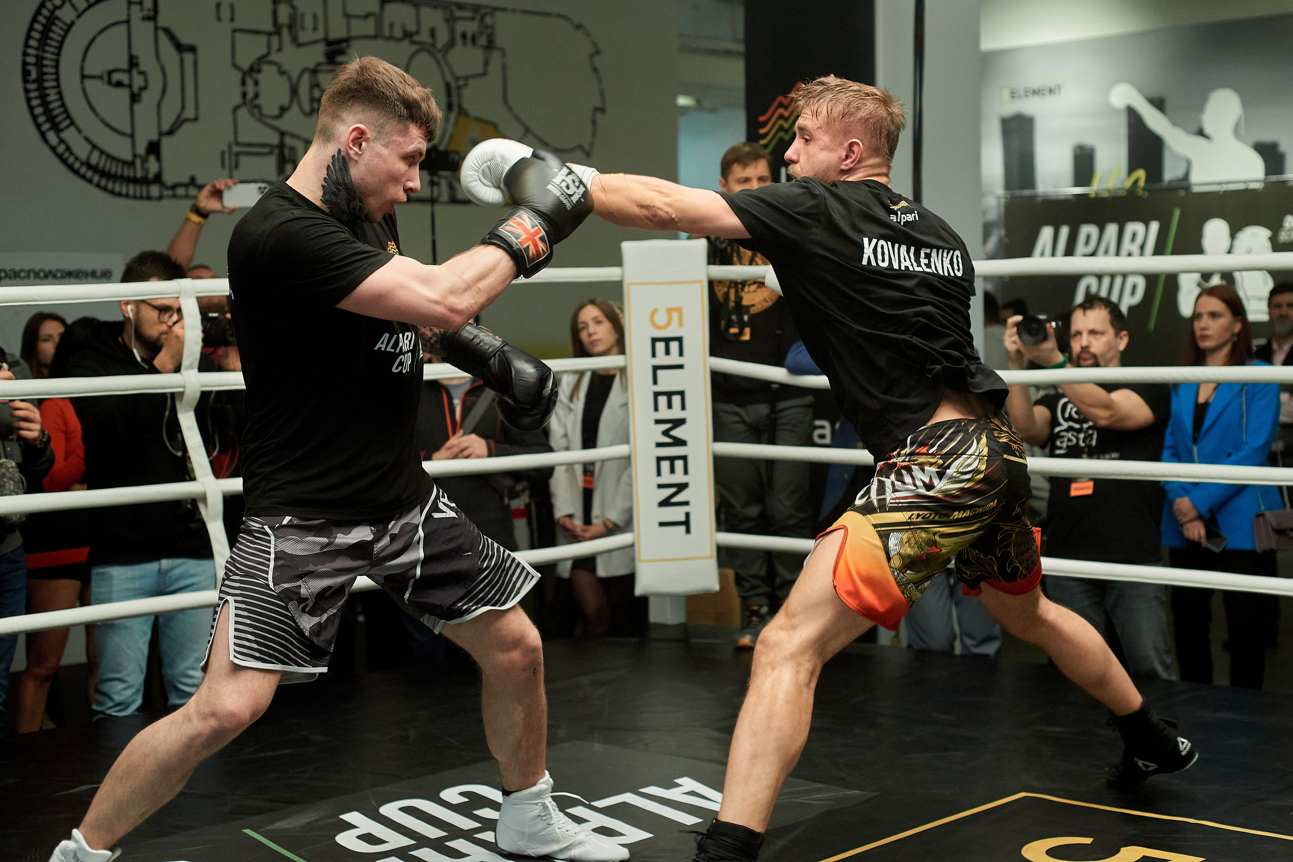 ШахБокс. Reportage event photographer in Moscow Alexander Gladkiy