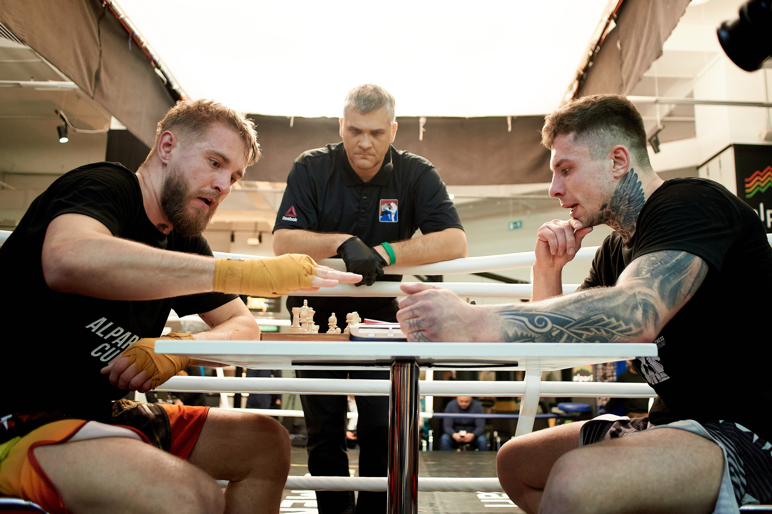 ШахБокс. Reportage event photographer in Moscow Alexander Gladkiy