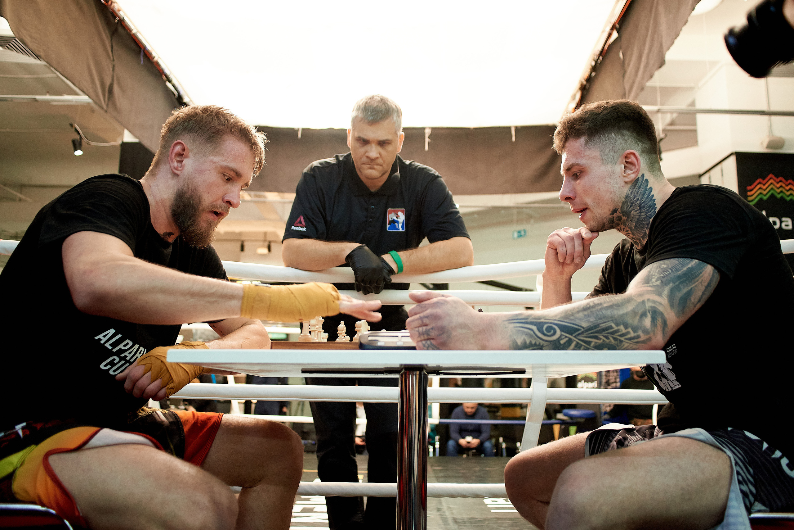 ШахБокс. Reportage event photographer in Moscow Alexander Gladkiy