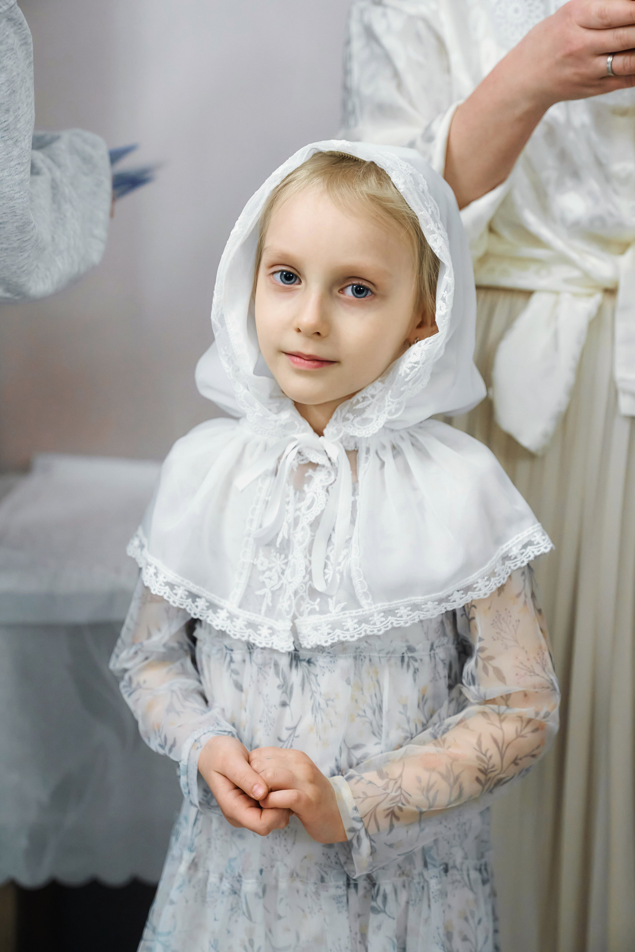 Крещение ребёнка в Церкви Илии Пророка и Воздвижения Честного Креста Господня в Черкизове