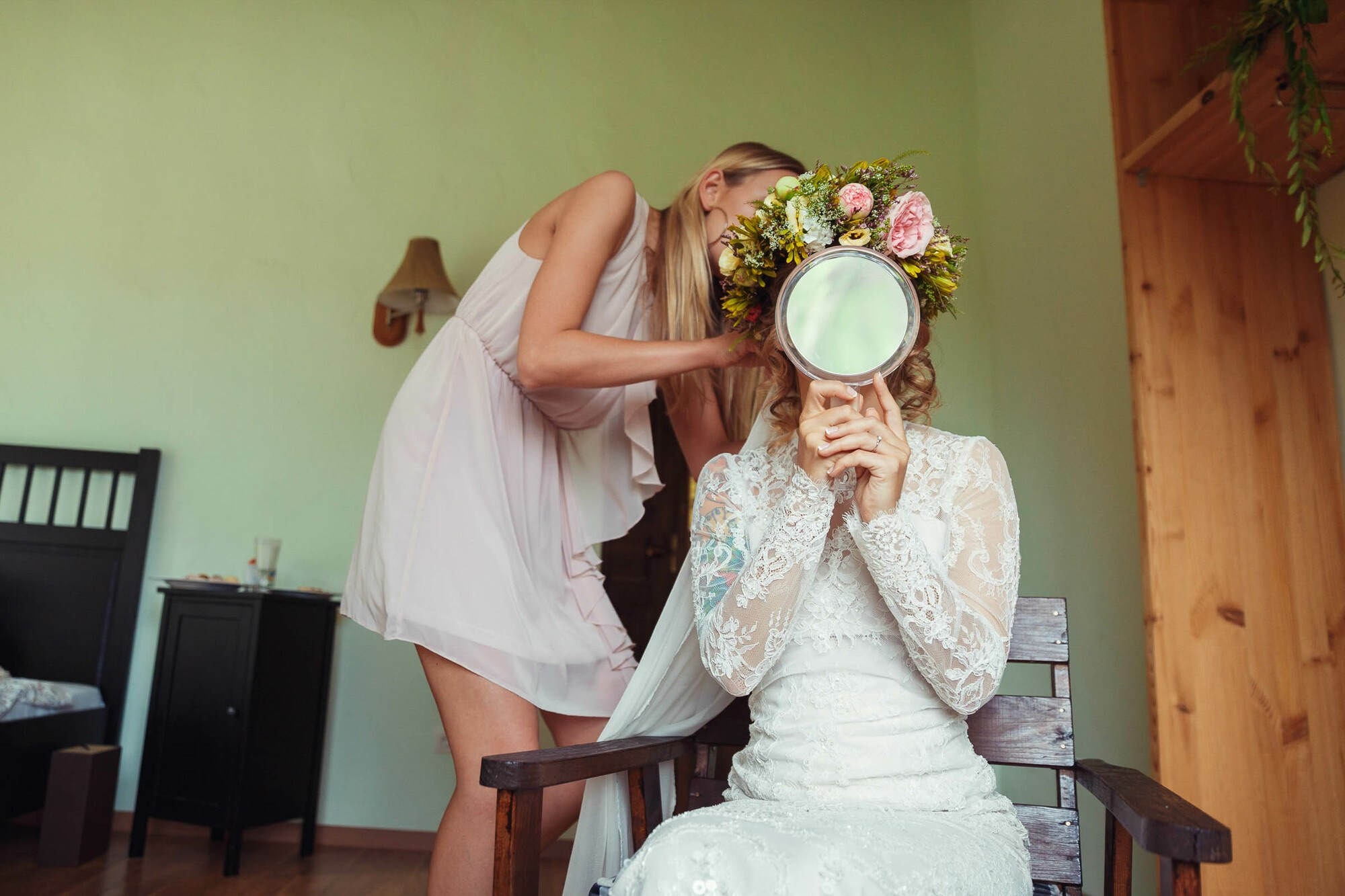 Свадьба с выездной регистрацией в лесу за городом. Свадебный фотограф в Санкт-Петербурге и Москве Андрей Нестеров