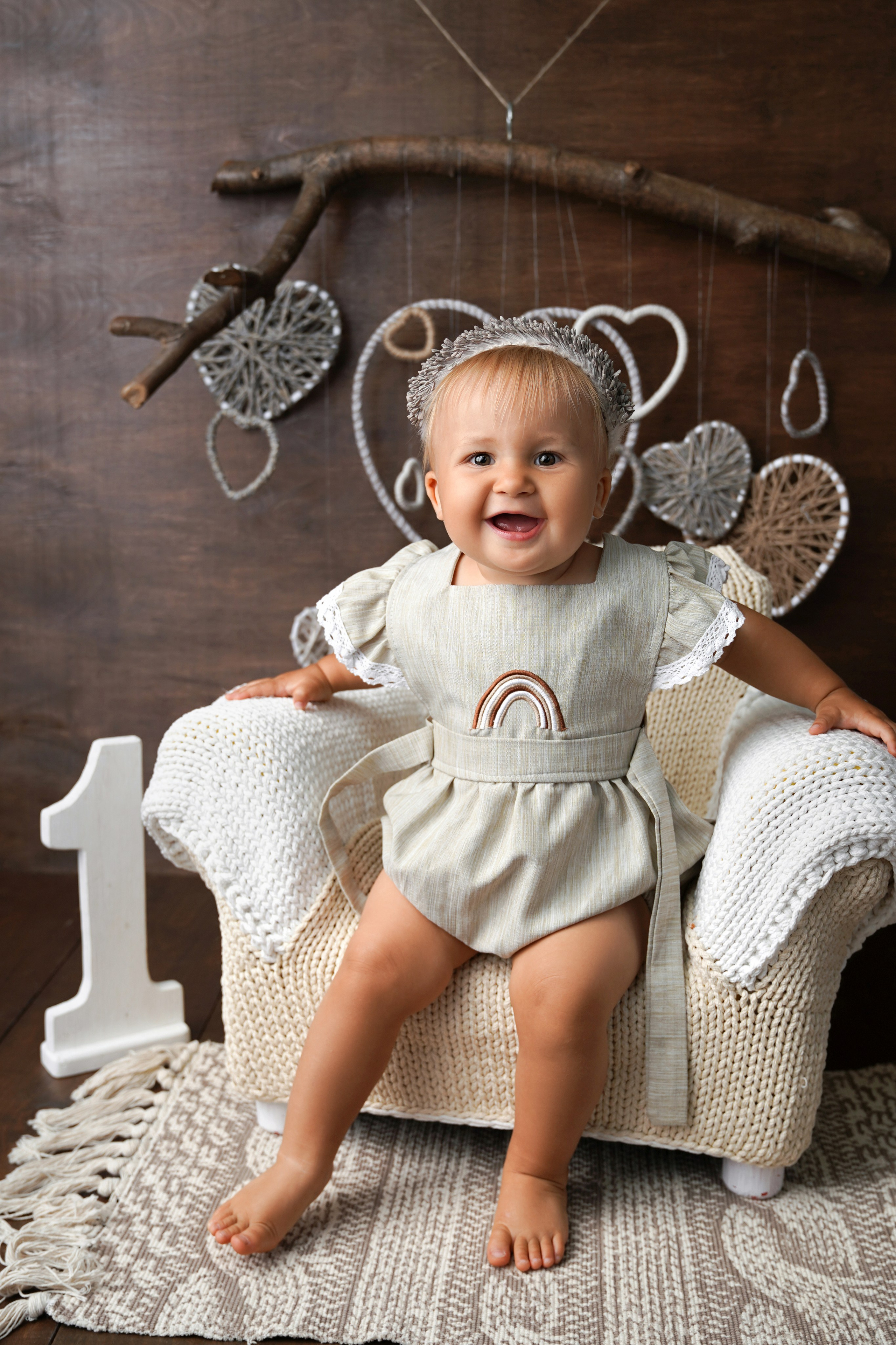 Фотосессия ГОДОВАСИЕ. Фотограф новорожденных, детей до года и беременных в Симферополе