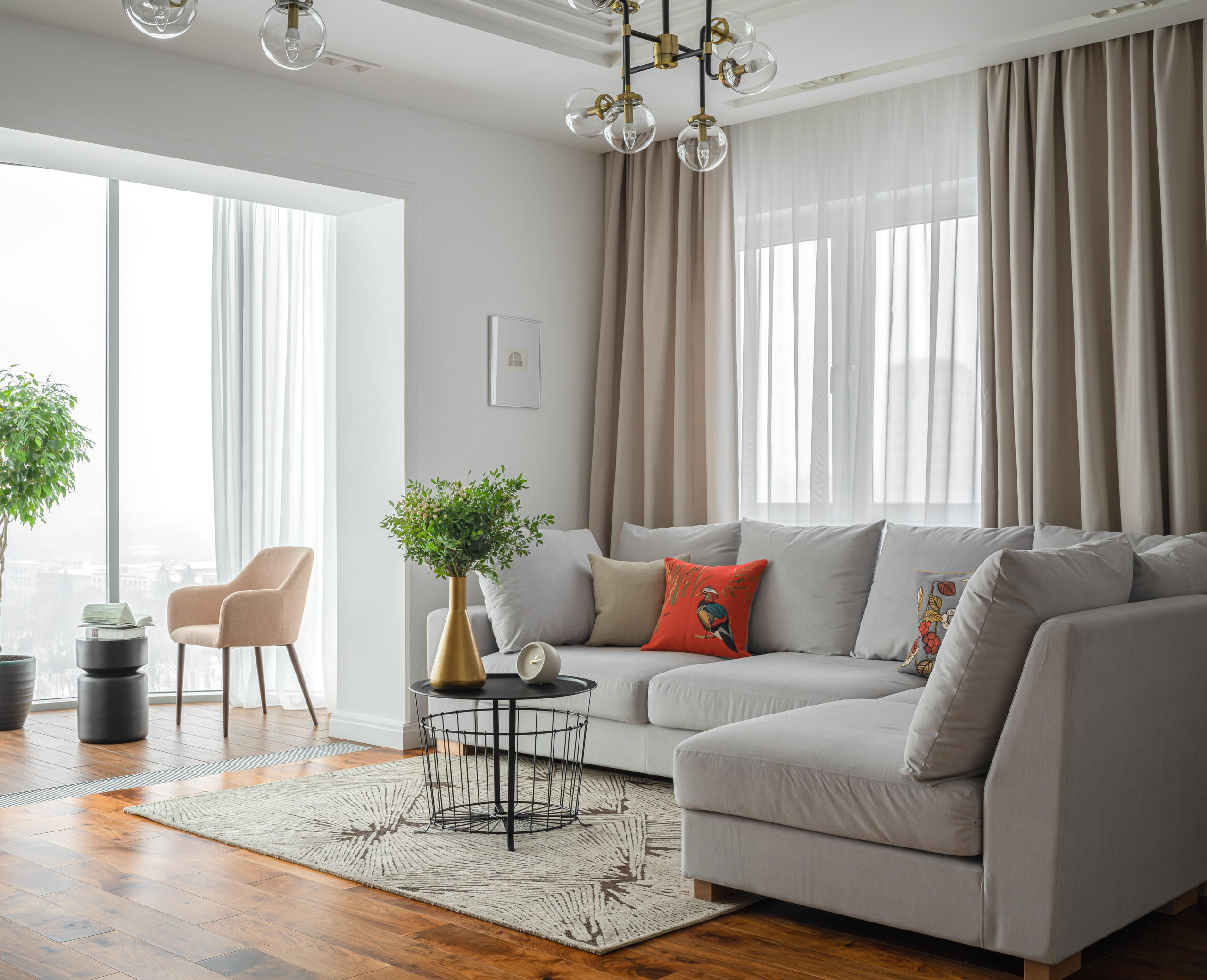 Видовая квартира на "Гражданской" - Интерьерный фотограф Коваль Илья. Коваль Илья — Интерьерный и архитектурный фотограф