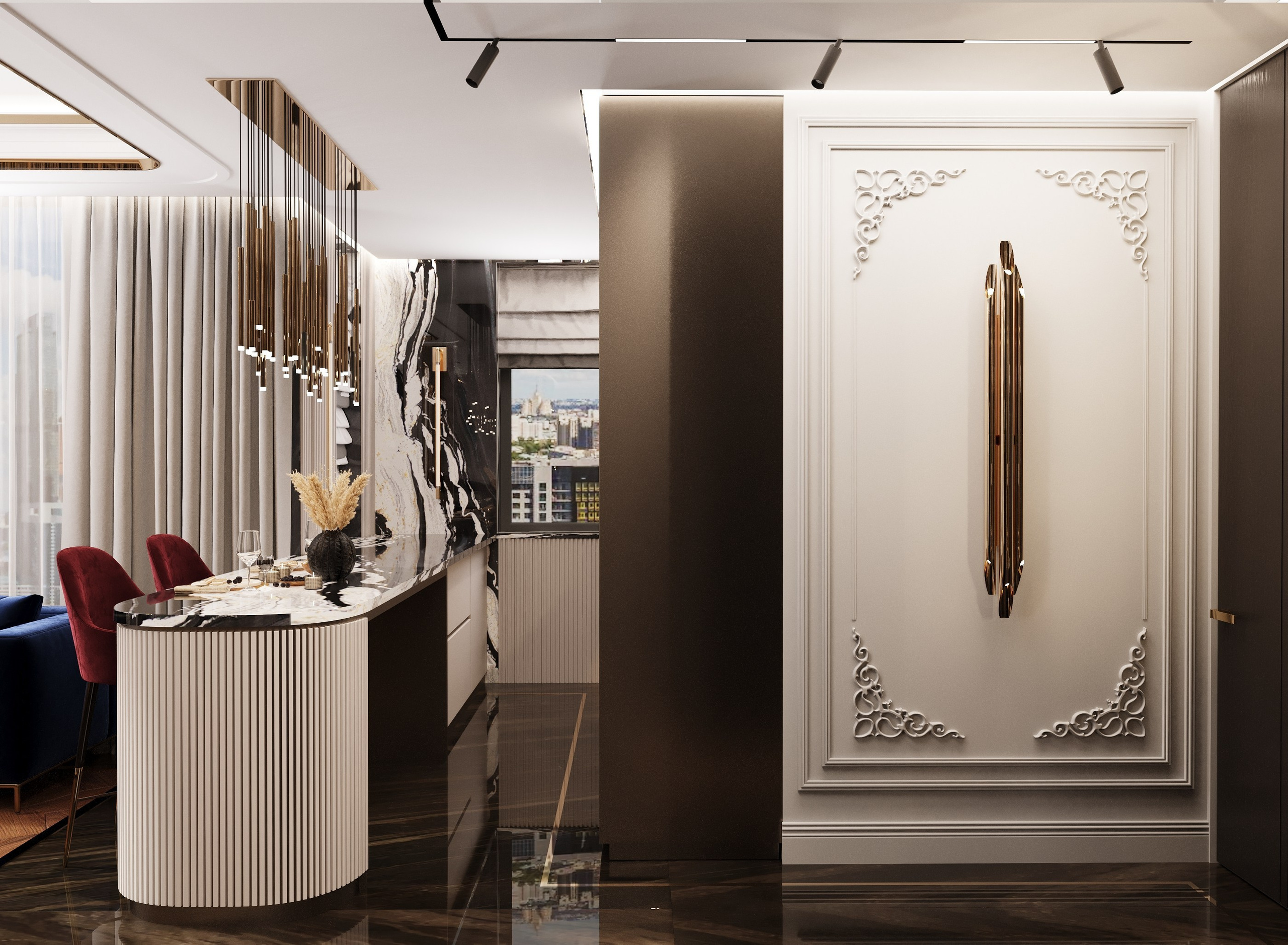 Портфолио. Модерн Муф: студия интерьерного дизайна