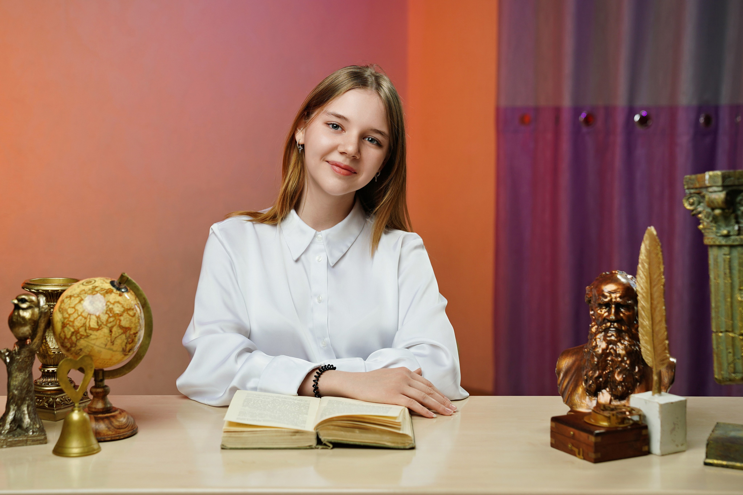 Виньетка + портреты. GOTRA — выпускные альбомы в Тюмени