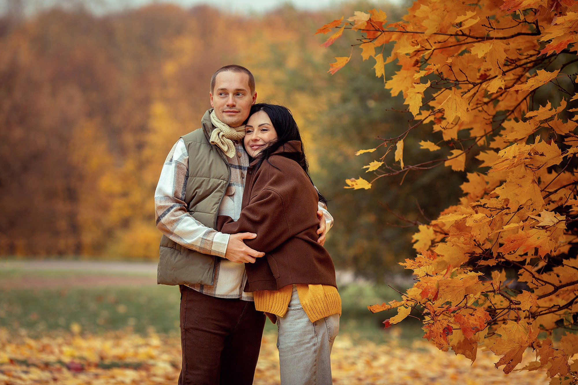 Самая настоящая осенне-золотая семейная съемка. Tatyana Nadezhdina Family photographer