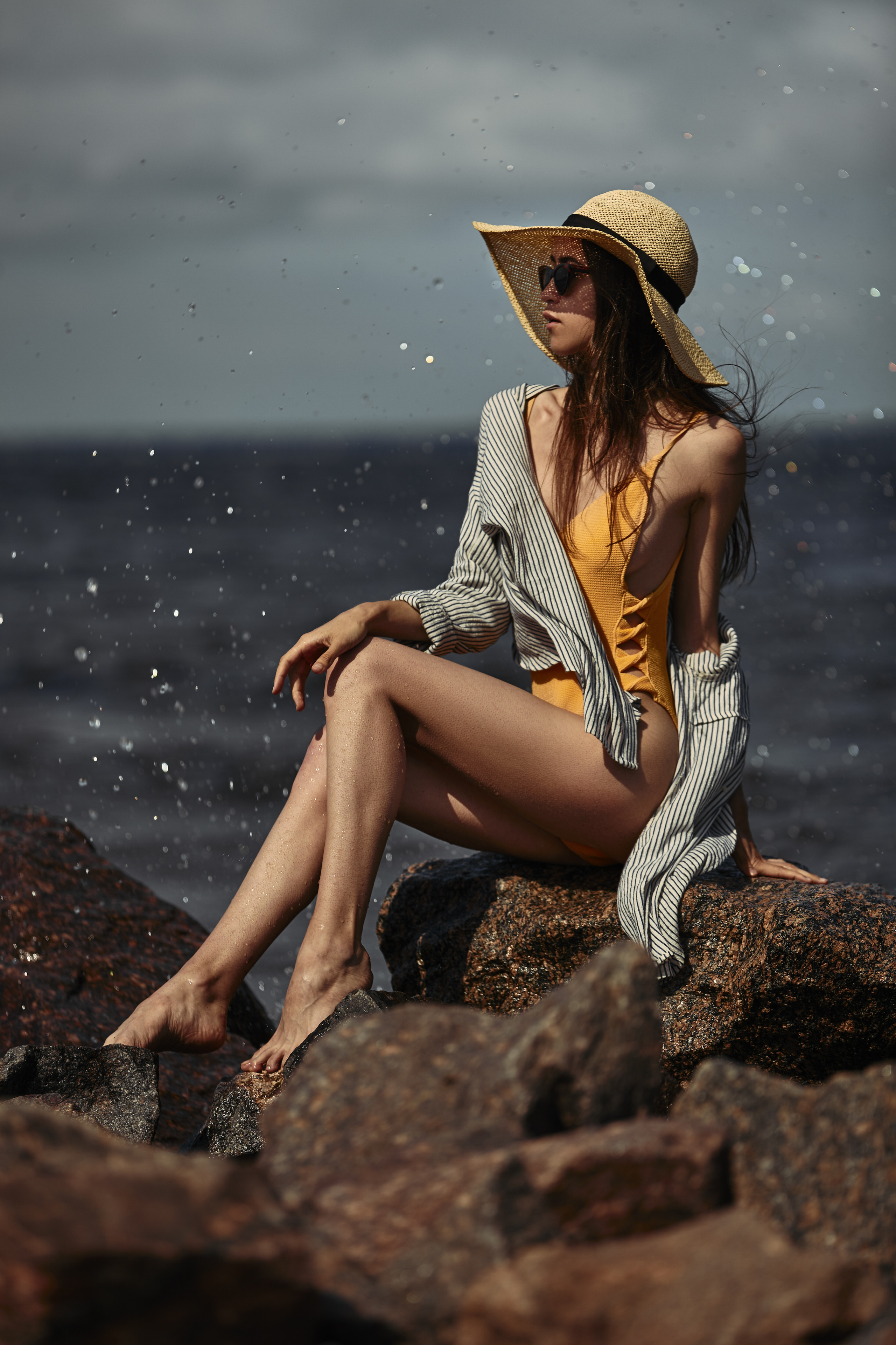 пляжная съёмка на курсах фотографии с нуля Спб фото Владимир Лёвин