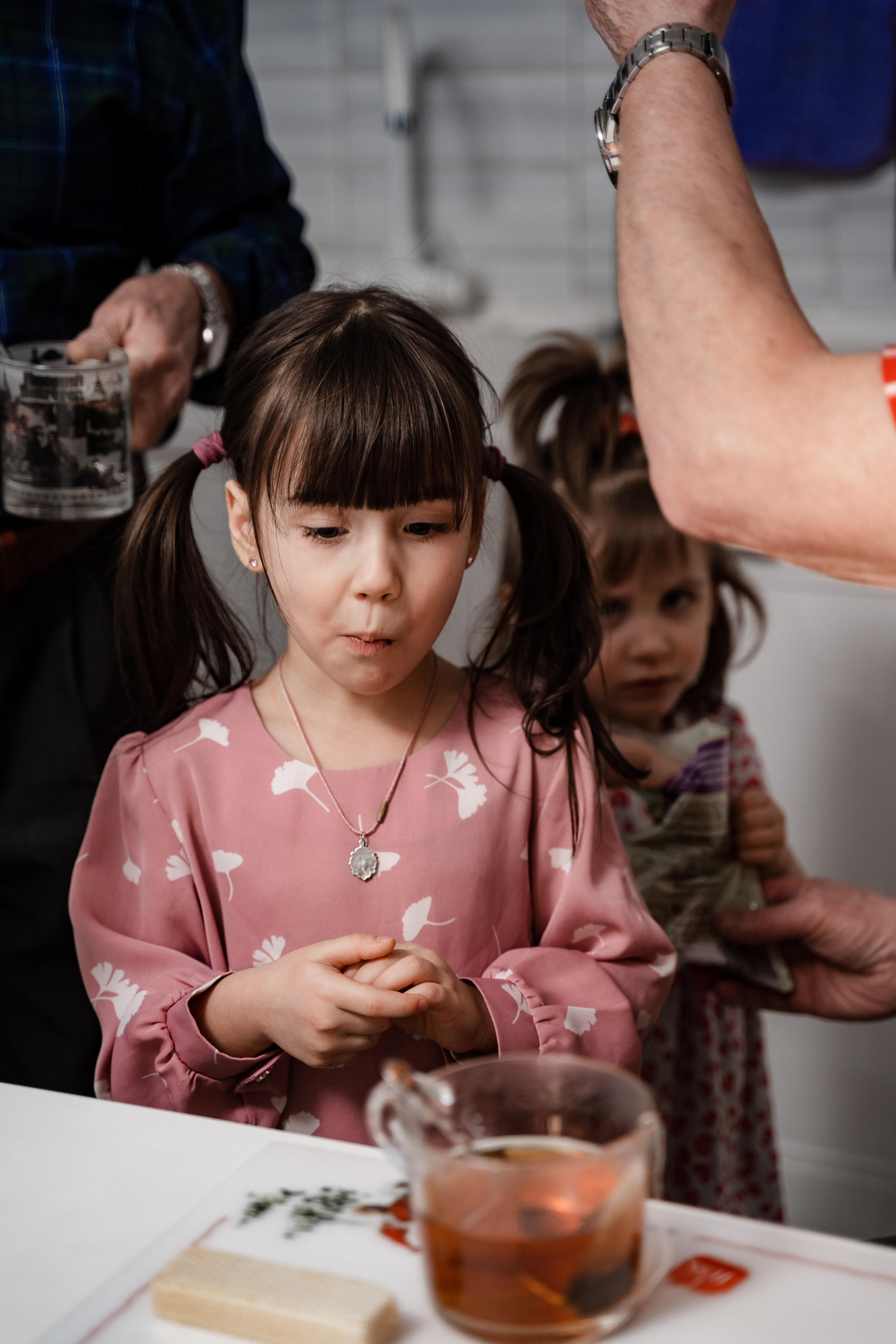 Домашняя фотосессия для Ксении и ее семьи