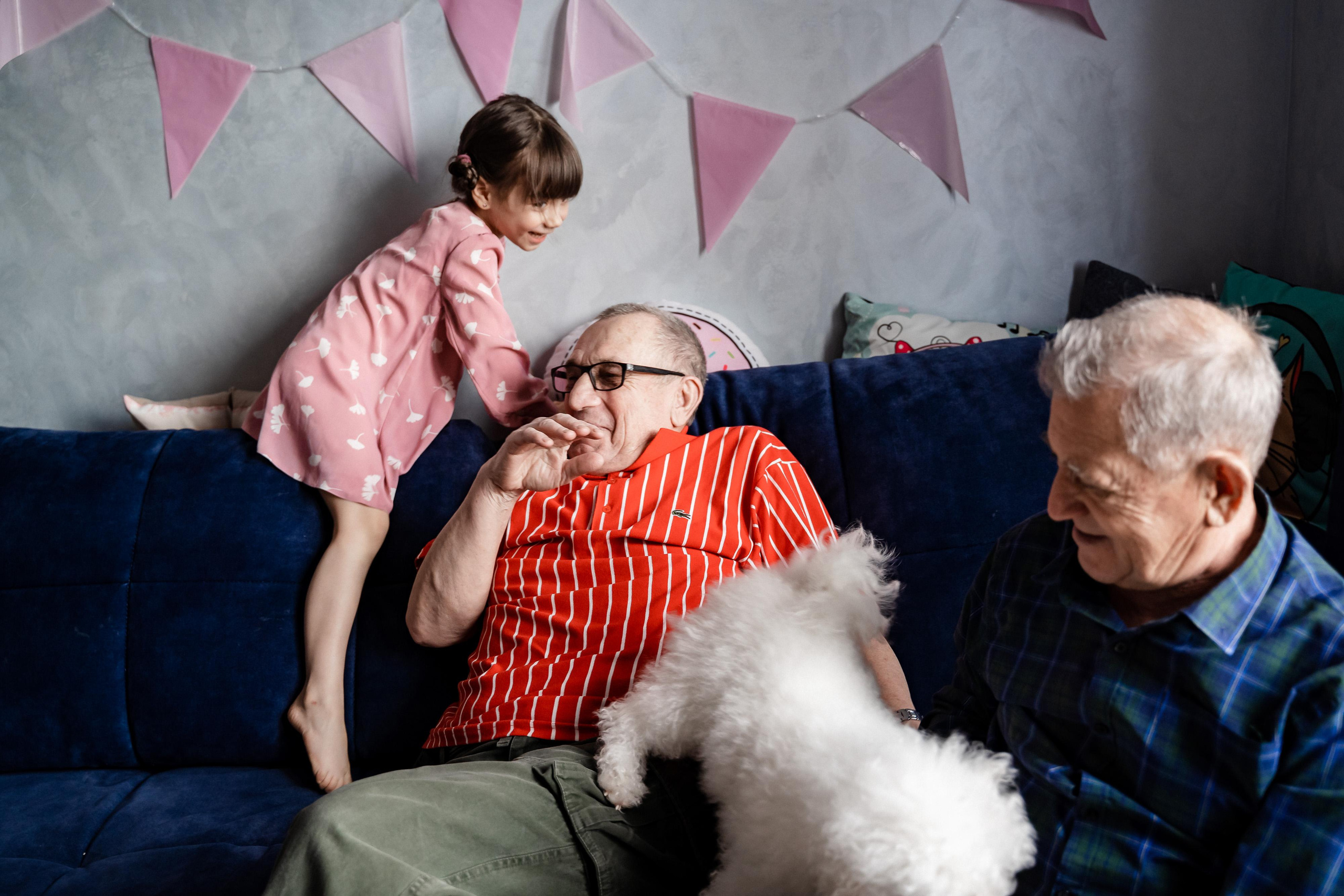 Домашняя фотосессия для Ксении и ее семьи