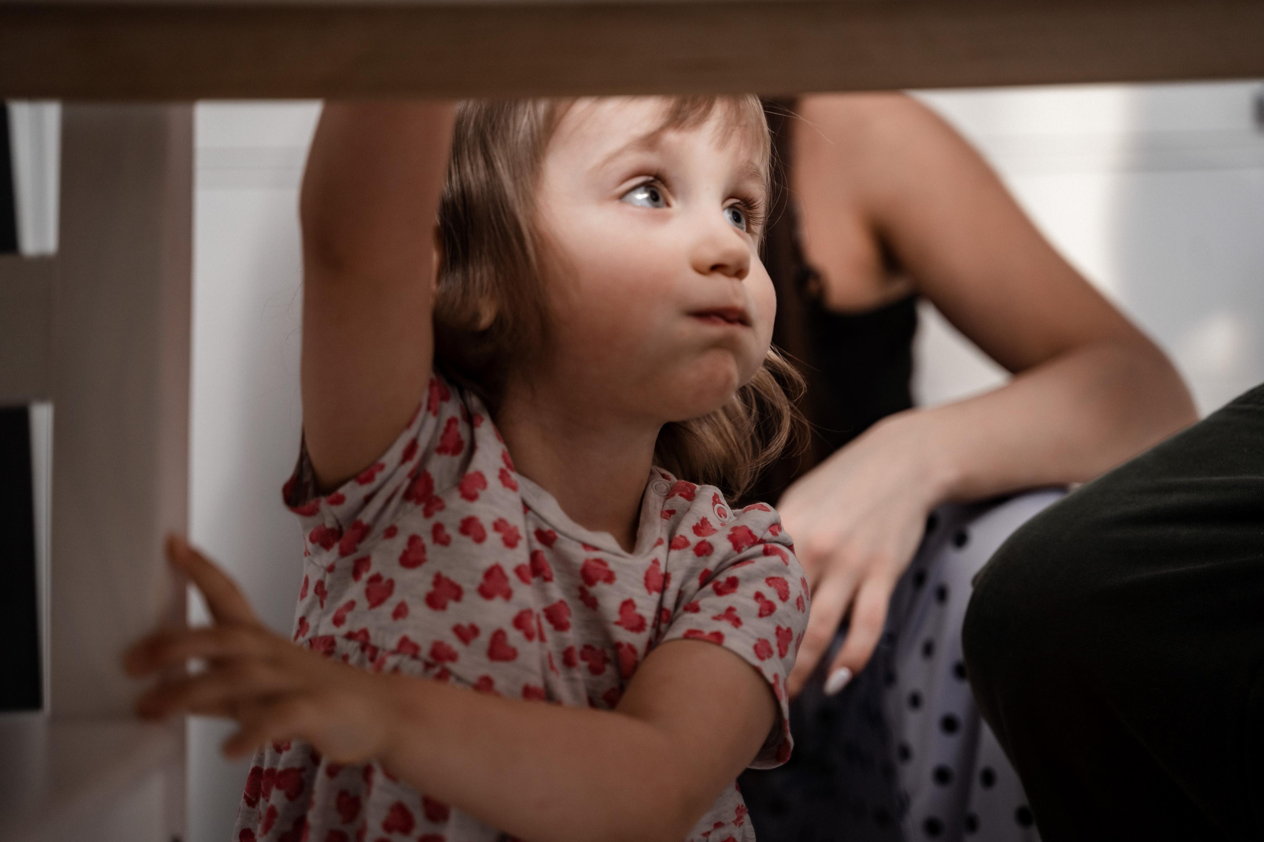 Домашняя фотосессия для Ксении и ее семьи