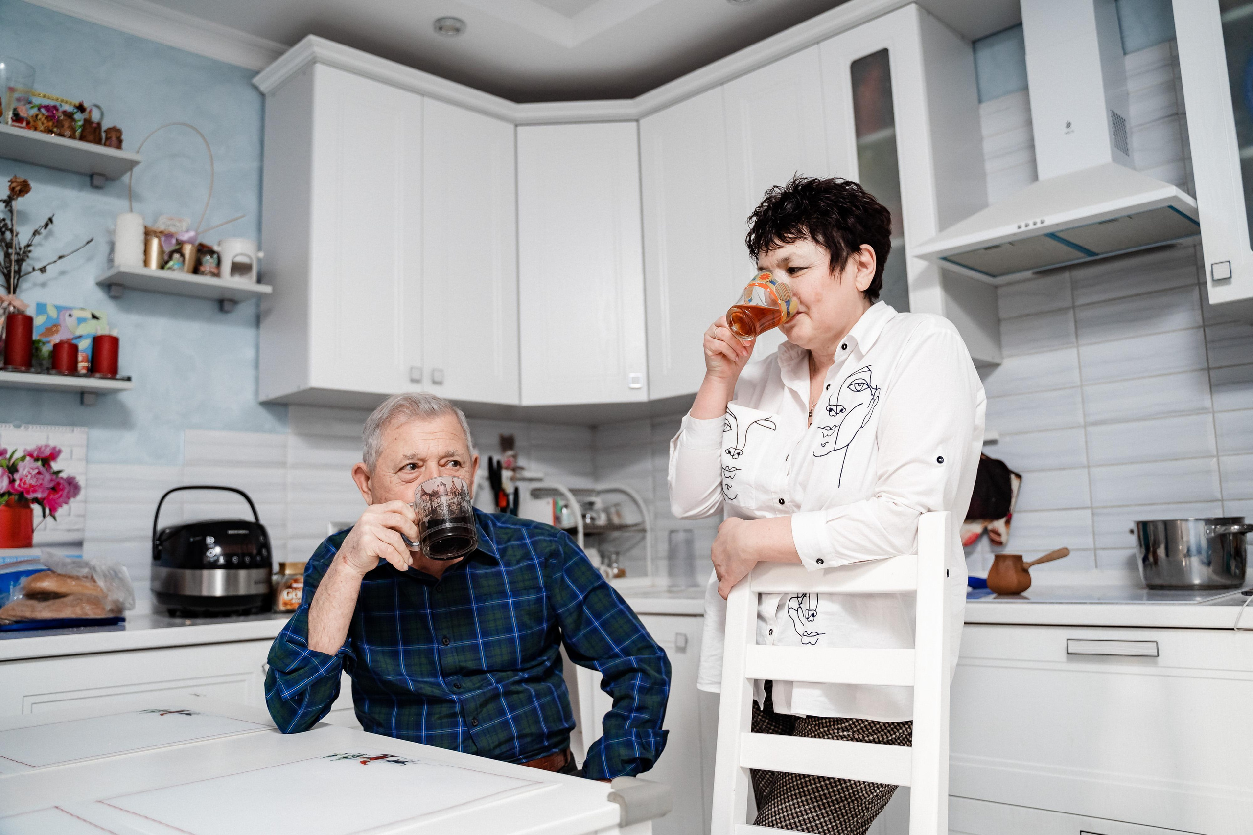 Домашняя фотосессия для Ксении и ее семьи