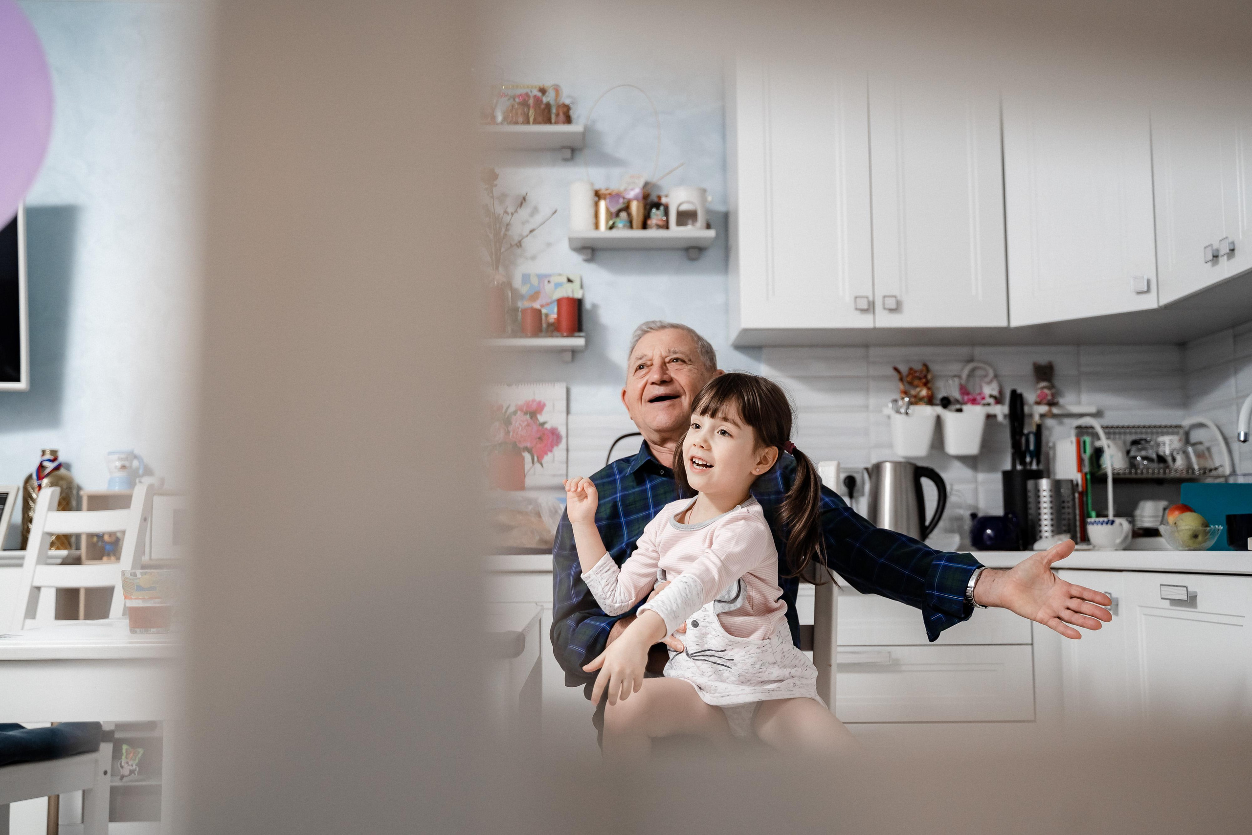 Домашняя фотосессия для Ксении и ее семьи