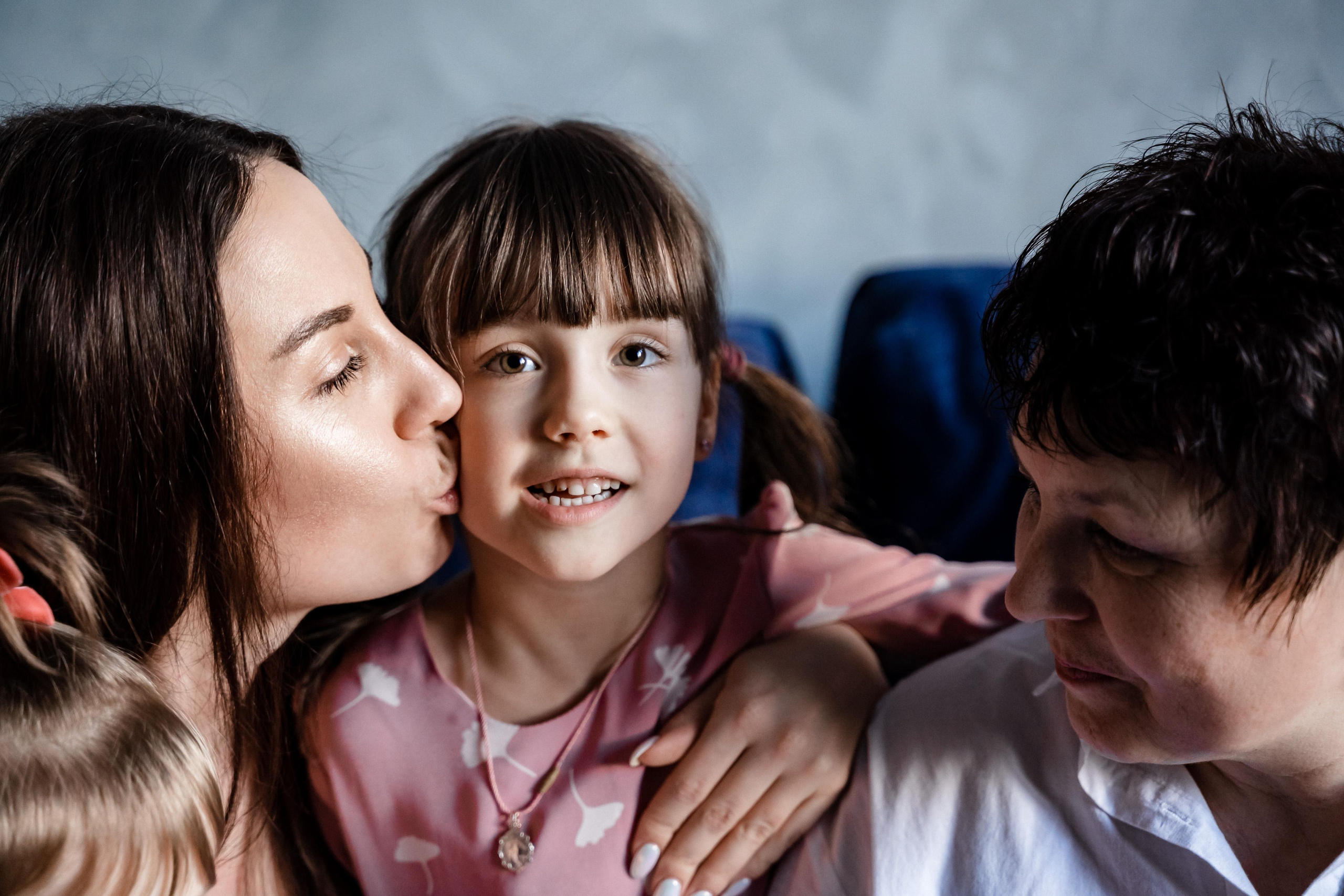 Домашняя фотосессия для Ксении и ее семьи