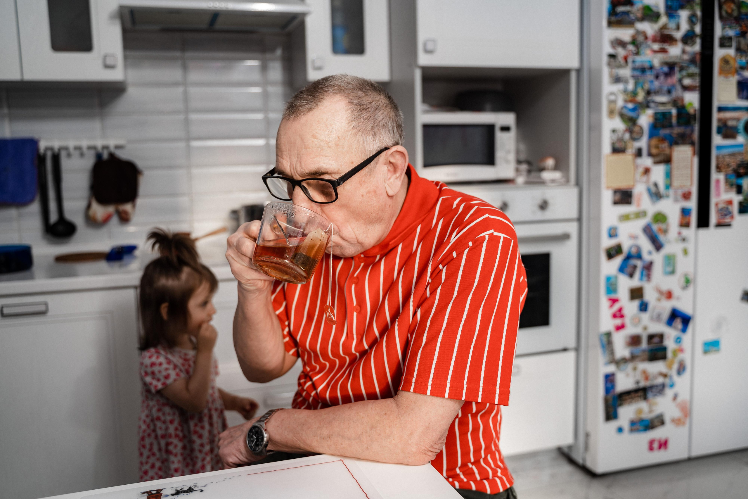 Домашняя фотосессия для Ксении и ее семьи