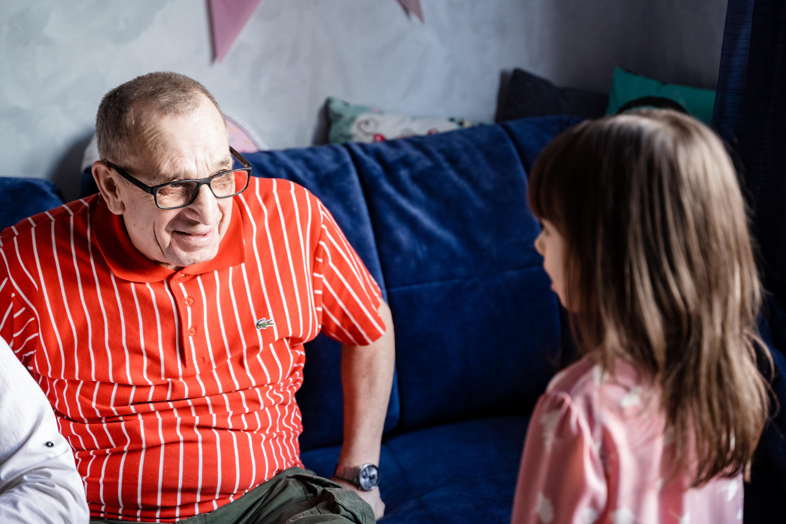 Домашняя фотосессия для Ксении и ее семьи