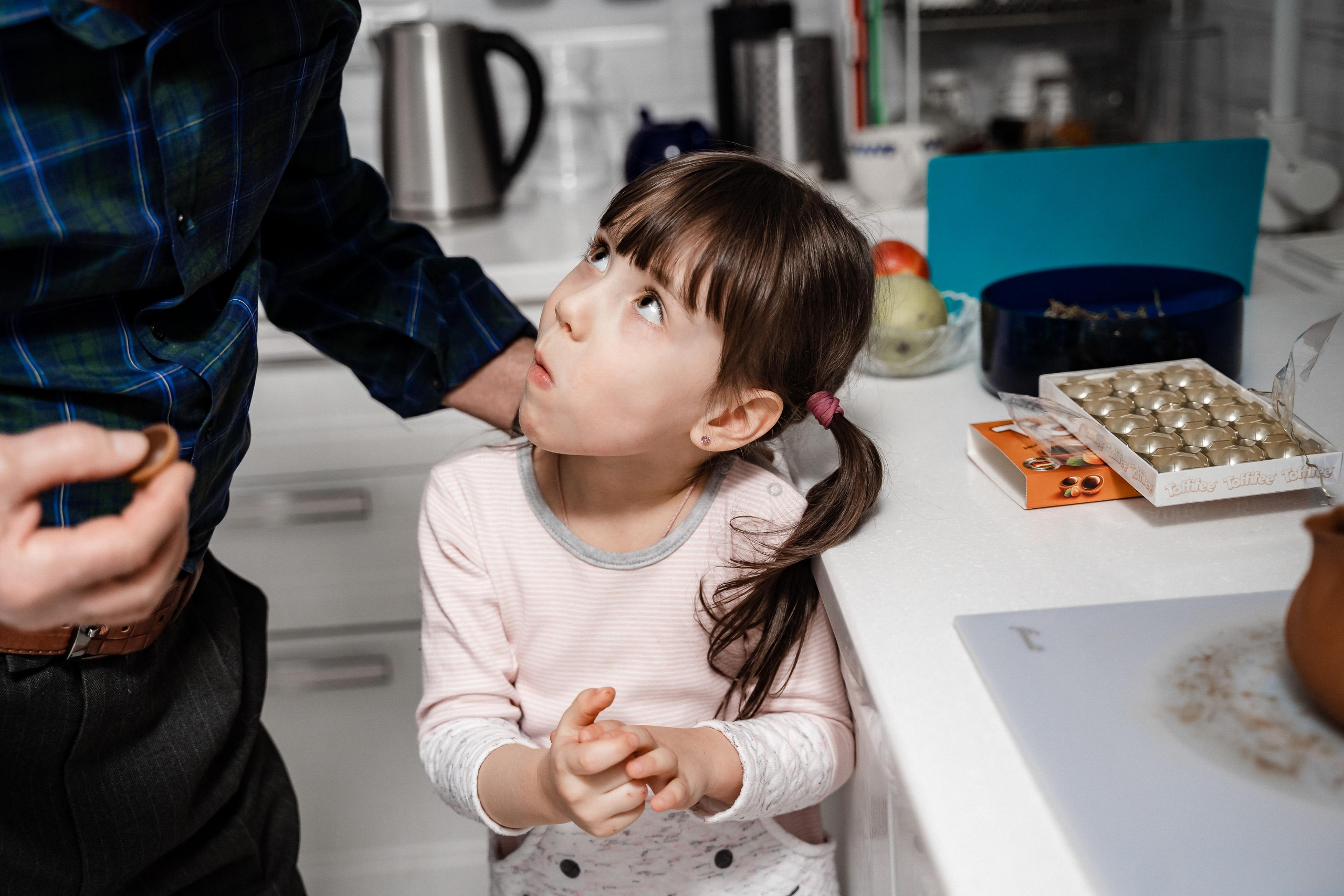 Домашняя фотосессия для Ксении и ее семьи