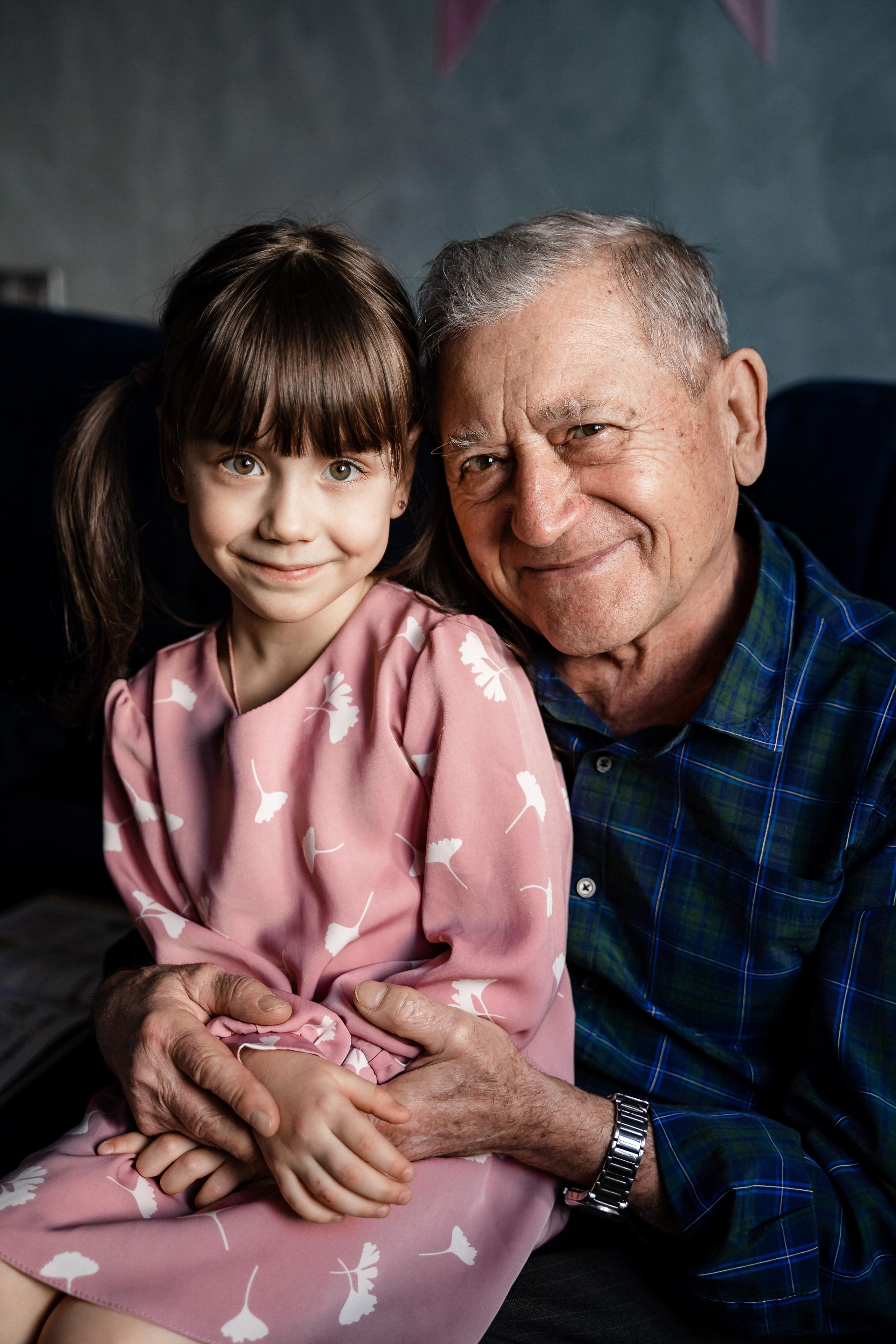 Домашняя фотосессия для Ксении и ее семьи